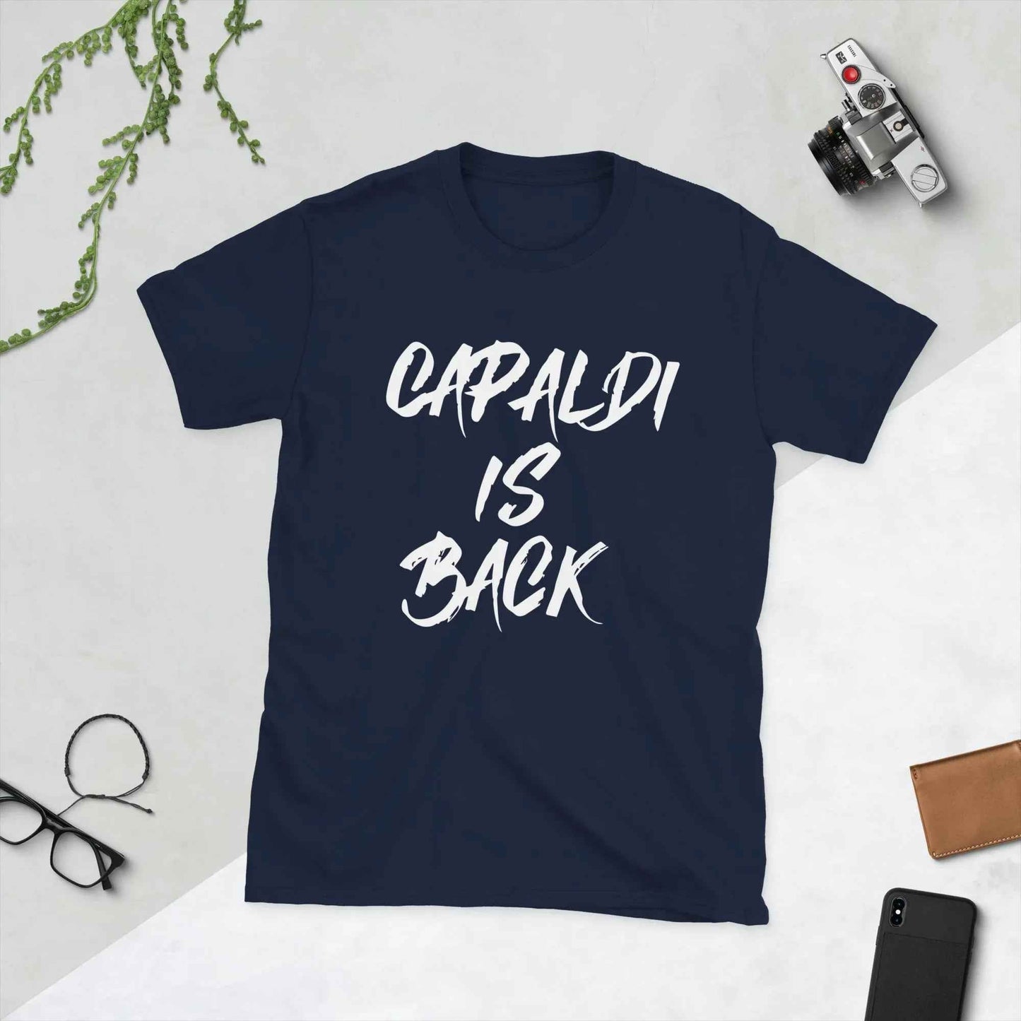 Lewis Capaldi "CAPALDI IS BACK" 100% Cotton Tour T-Shirt T-shirt Alcyone213k