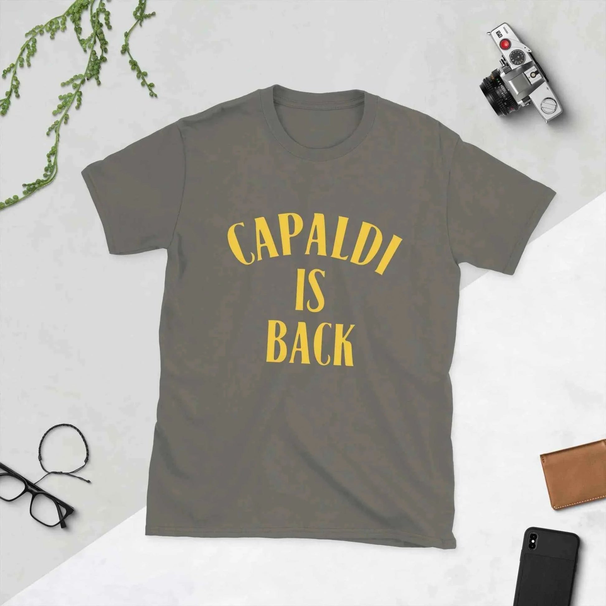 Lewis Capaldi "CAPALDI IS BACK" Tour T-Shirt | Sustainable Cotton T-shirt Alcyone213k