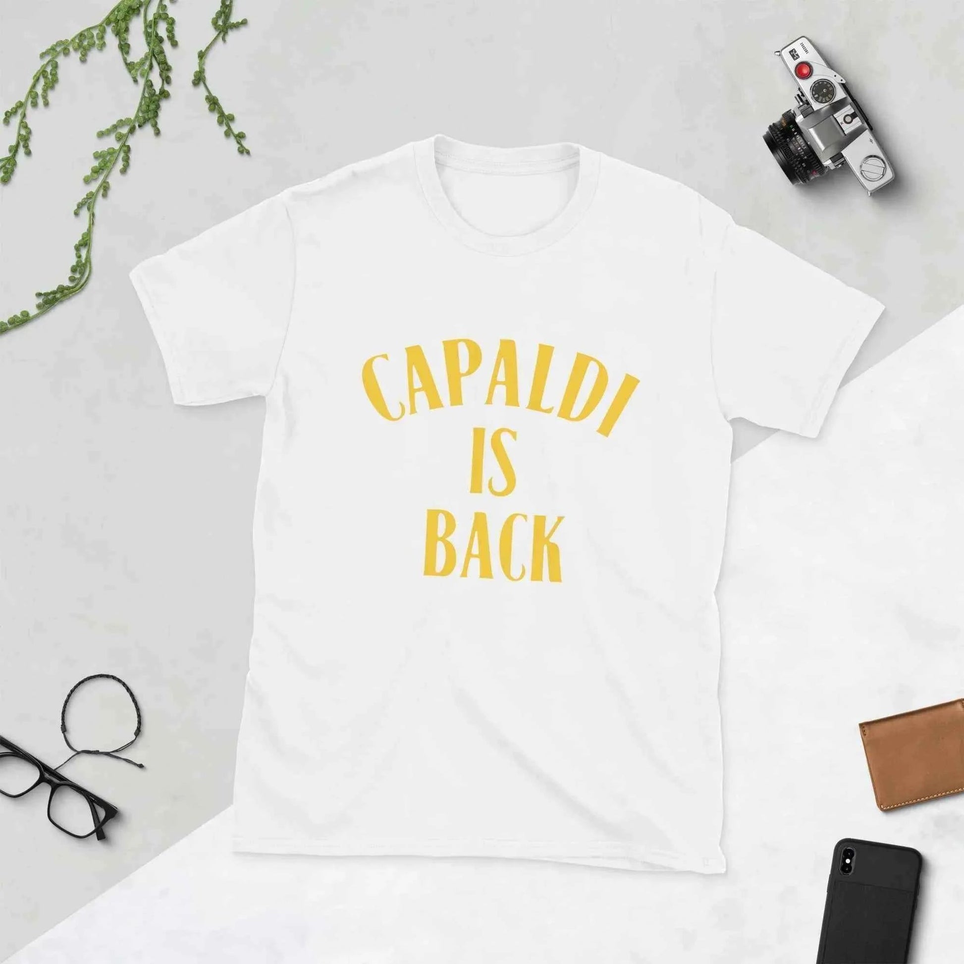 Lewis Capaldi "CAPALDI IS BACK" Tour T-Shirt | Sustainable Cotton T-shirt Alcyone213k