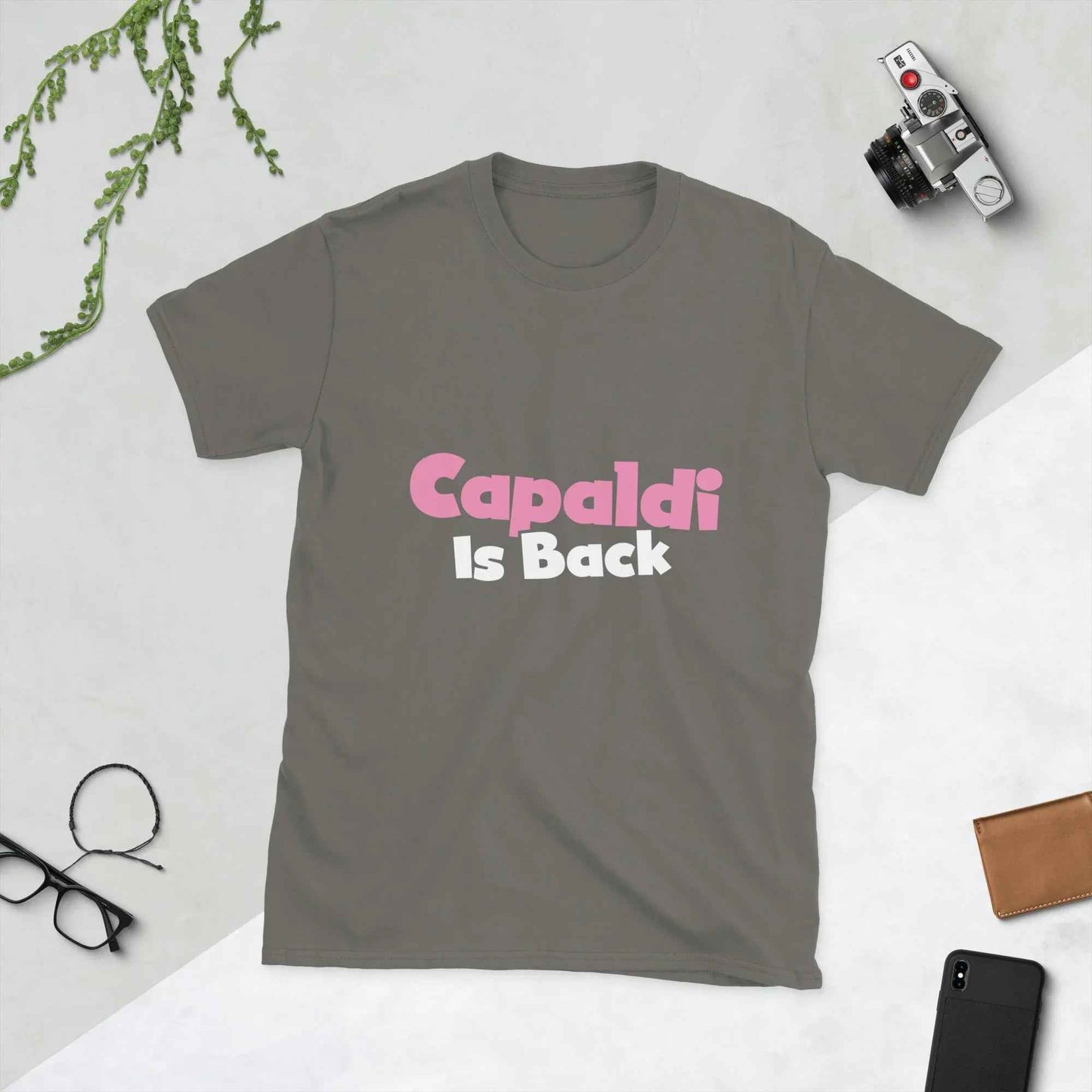 Lewis Capaldi "Capaldi Is Back" Sustainable Cotton T-Shirt | Limited Edition Tour Merch T-shirt Alcyone213k