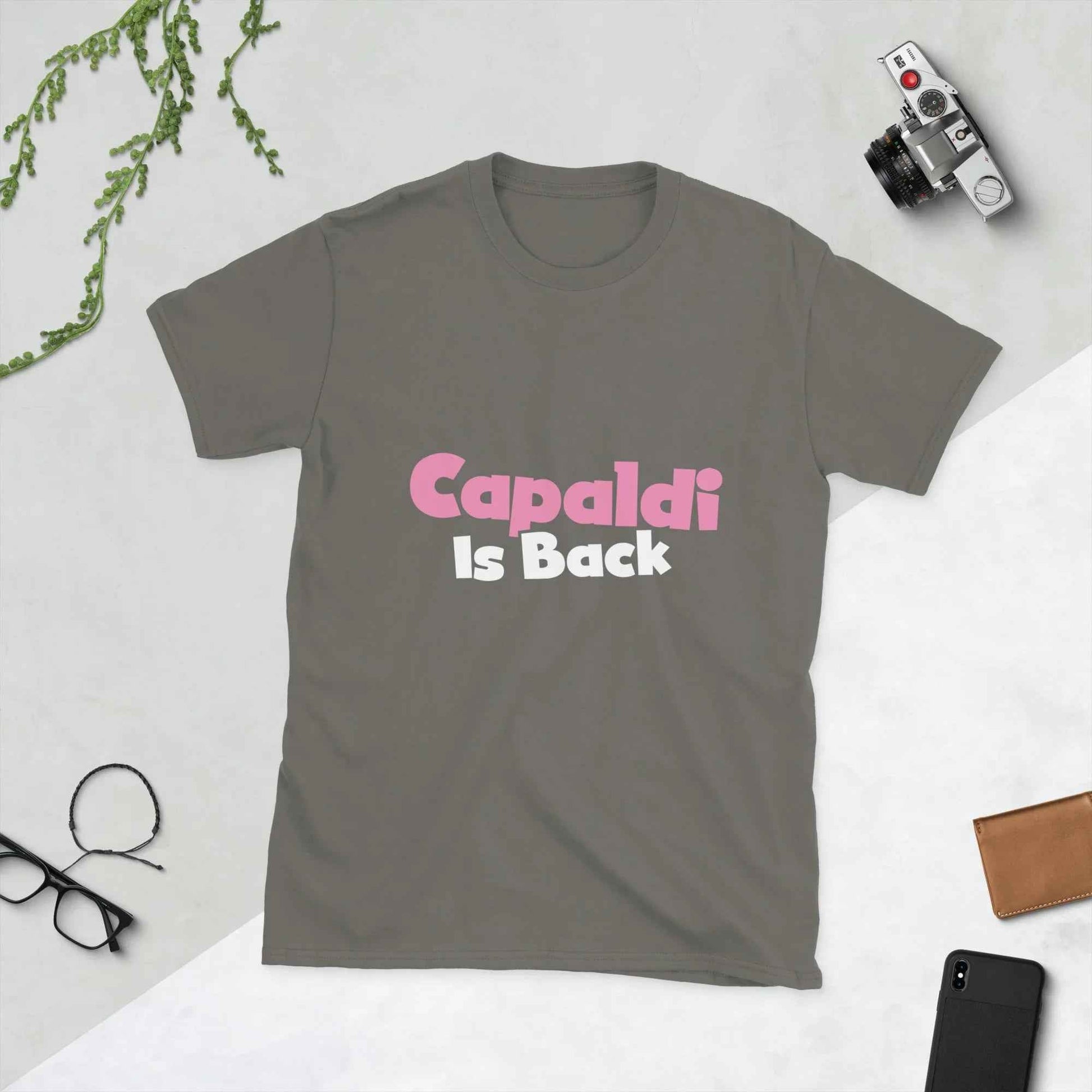 Lewis Capaldi "Capaldi Is Back" Sustainable Cotton T-Shirt | Limited Edition Tour Merch T-shirt Alcyone213k