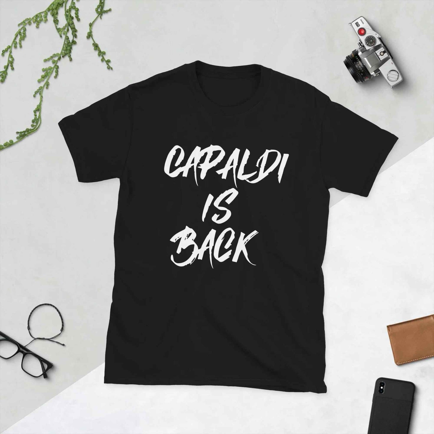 Lewis Capaldi "CAPALDI IS BACK" 100% Cotton Tour T-Shirt T-shirt Alcyone213k
