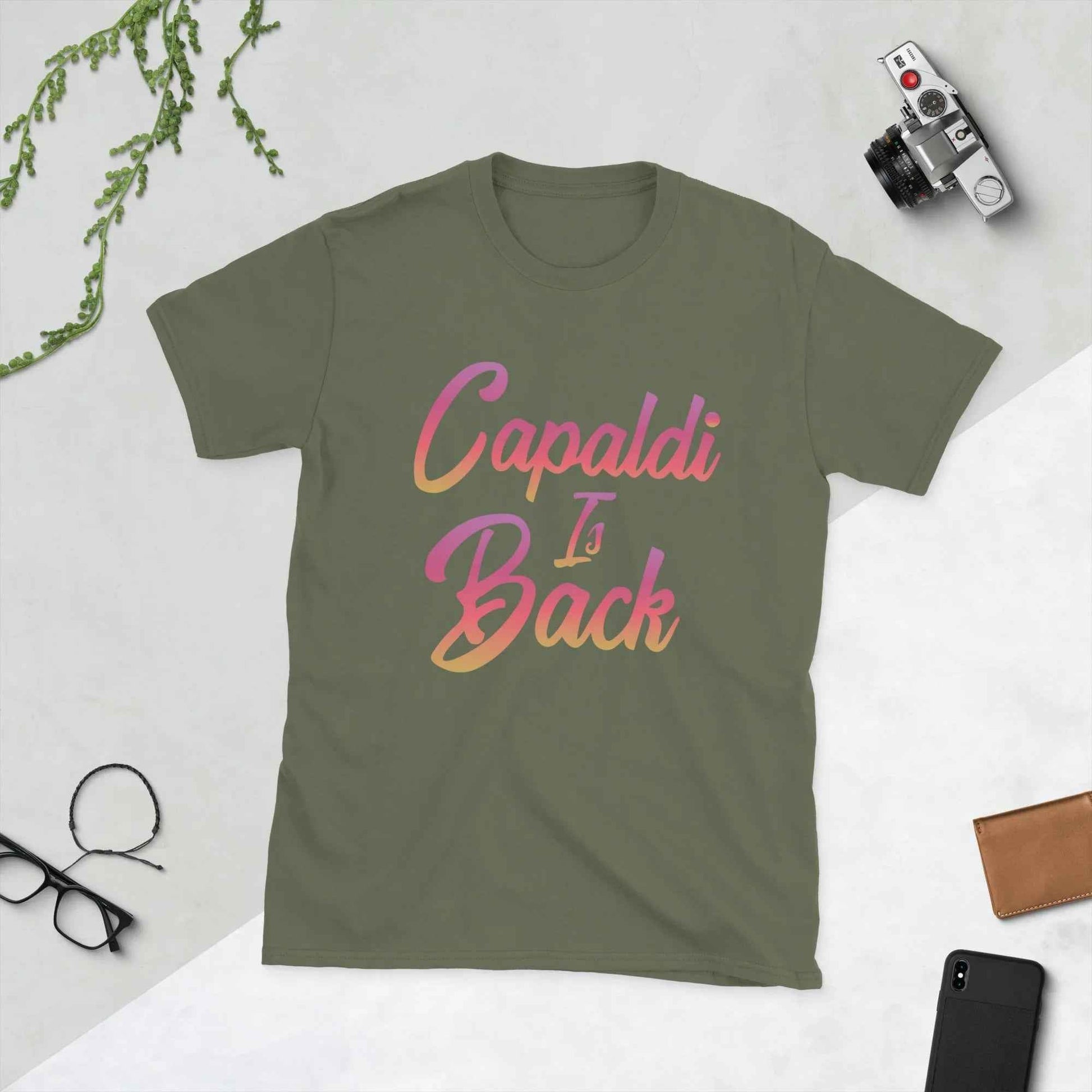 Lewis Capaldi Tour Merch T-Shirt | 100% Cotton Gradient Print T-shirt Alcyone213k