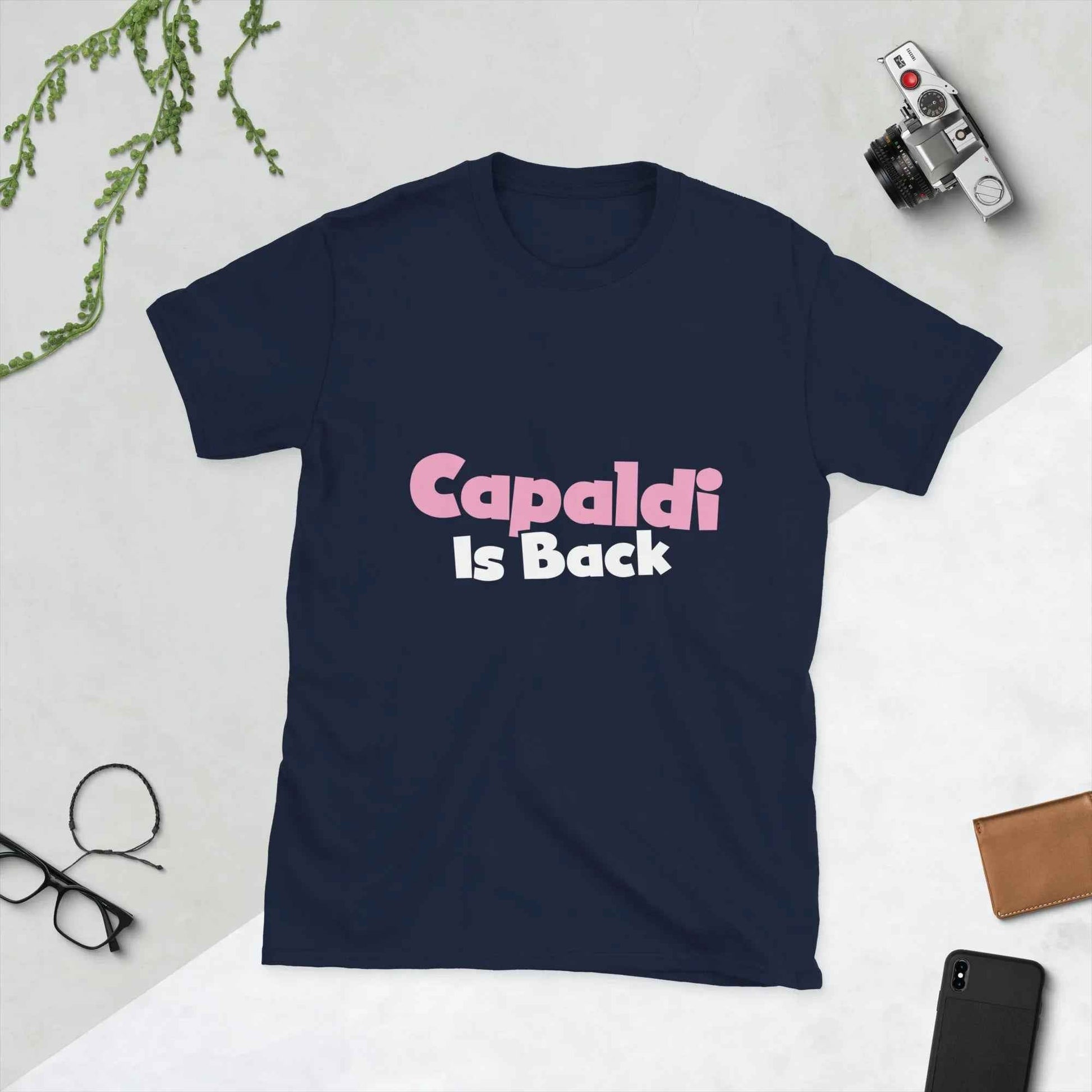 Lewis Capaldi "Capaldi Is Back" Sustainable Cotton T-Shirt | Limited Edition Tour Merch T-shirt Alcyone213k