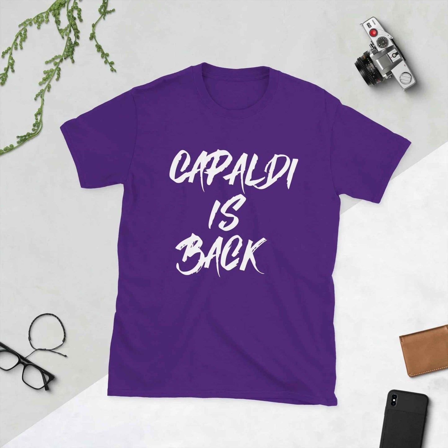 Lewis Capaldi "CAPALDI IS BACK" 100% Cotton Tour T-Shirt T-shirt Alcyone213k