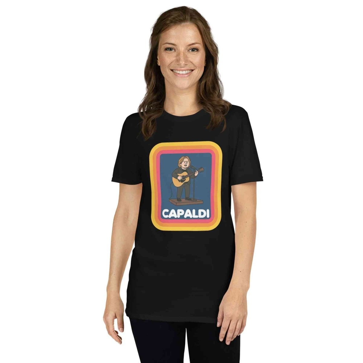 Lewis Capaldi T-Shirt | Unisex Cotton Graphic Tee T-shirt Alcyone213k