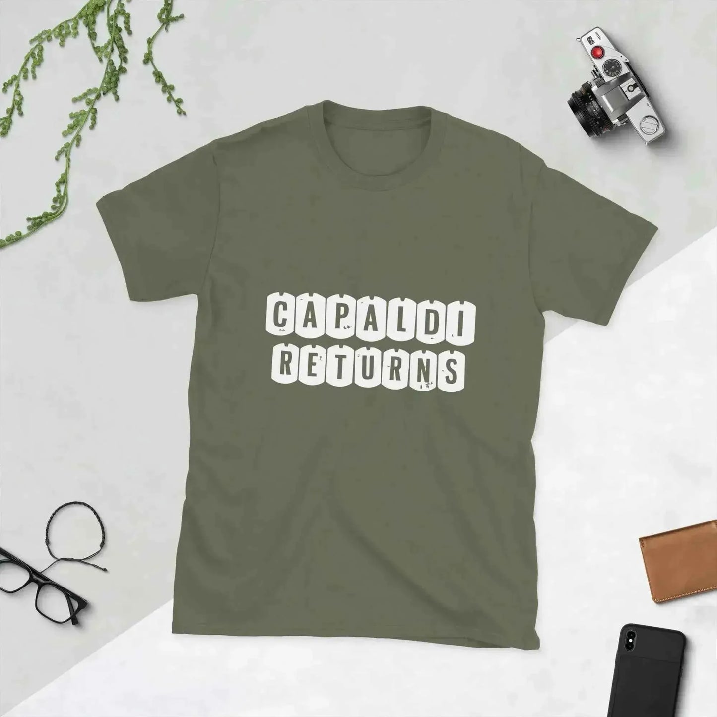Lewis Capaldi 'Capaldi Returns' Tour T-Shirt | Eco-Conscious Cotton T-shirt Alcyone213k