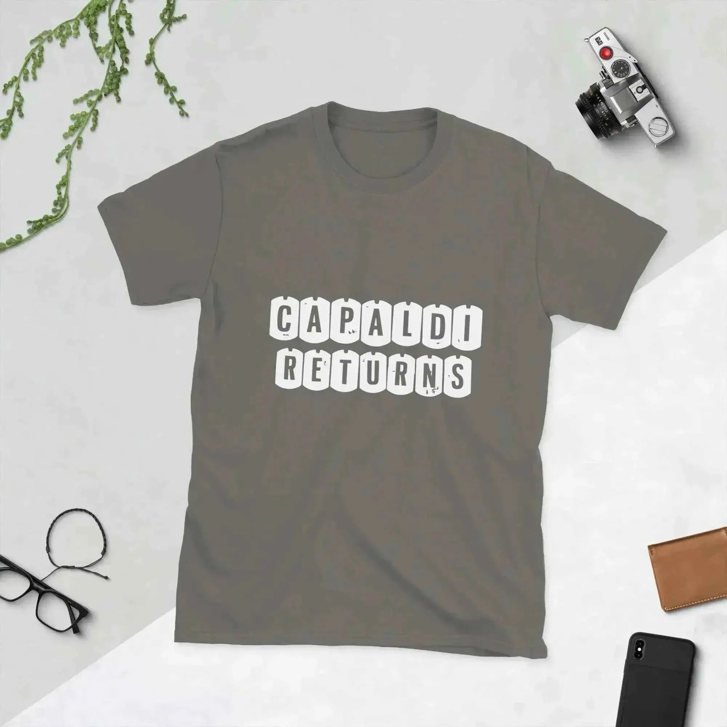 Lewis Capaldi 'Capaldi Returns' Tour T-Shirt | Eco-Conscious Cotton T-shirt Alcyone213k