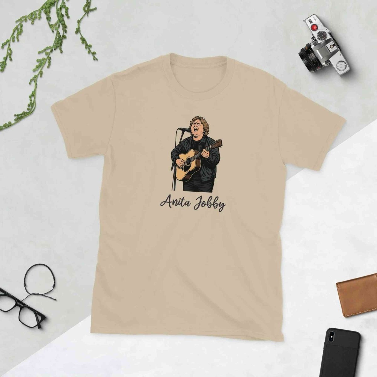 Lewis Capaldi T-Shirt | Anita Jobby Cotton Unisex Tee Alcyone213k