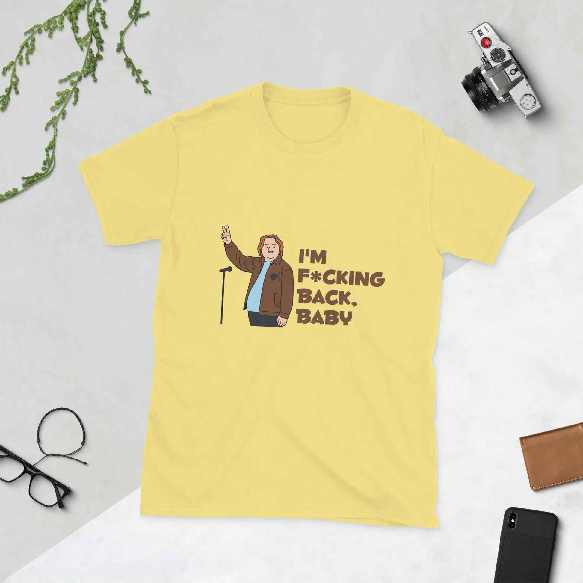 Lewis Capaldi "I'm Back" Cotton Graphic T-Shirt - Unisex Fan Apparel T-shirt Alcyone213k