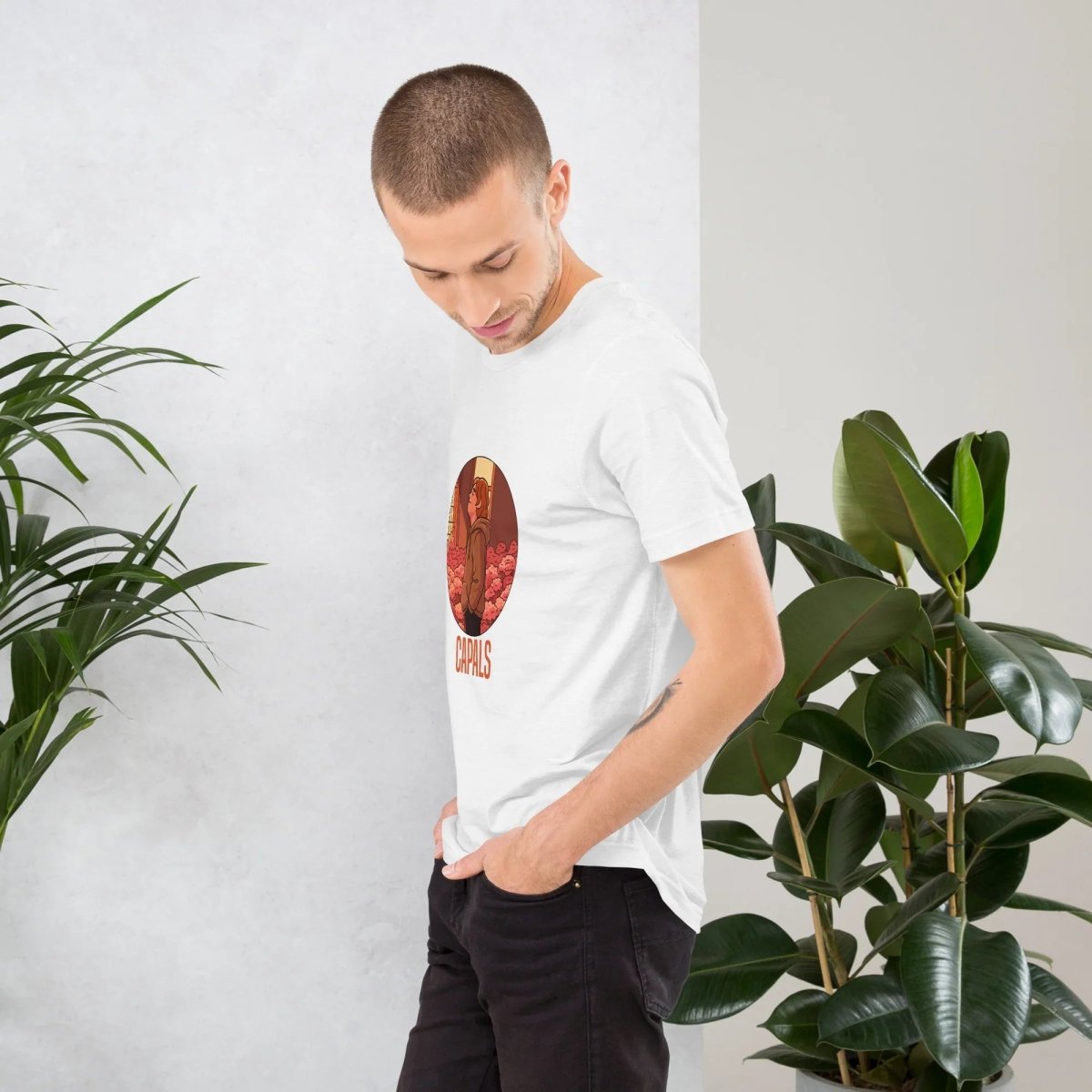 Lewis Capaldi T-Shirt | Unisex Cotton Blend Graphic Tee - Capals Alcyone213k