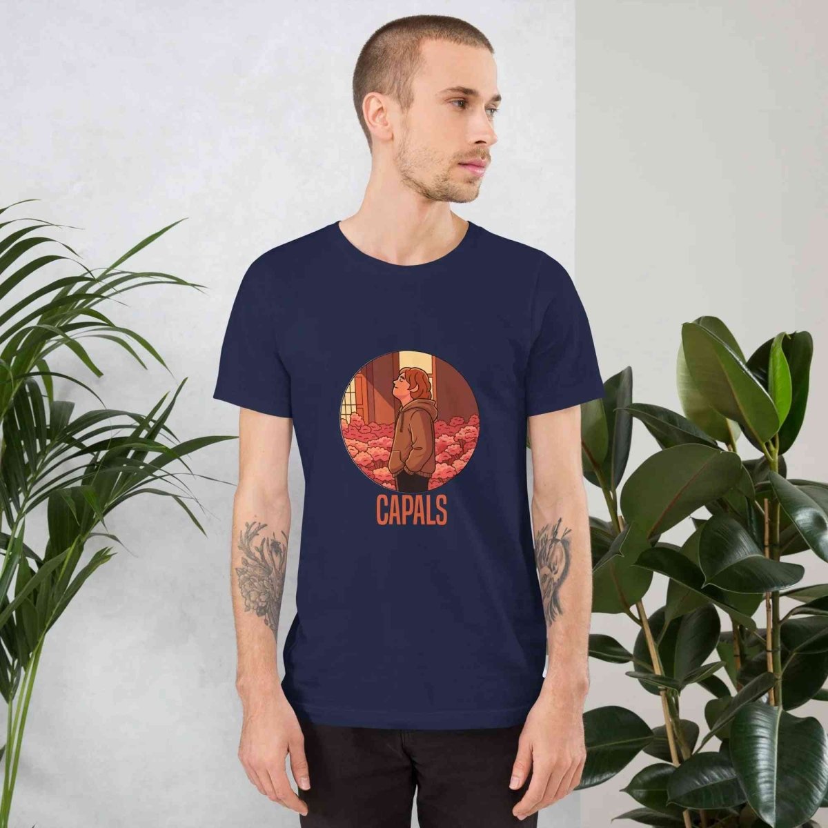 Lewis Capaldi T-Shirt | Unisex Cotton Blend Graphic Tee - Capals Alcyone213k