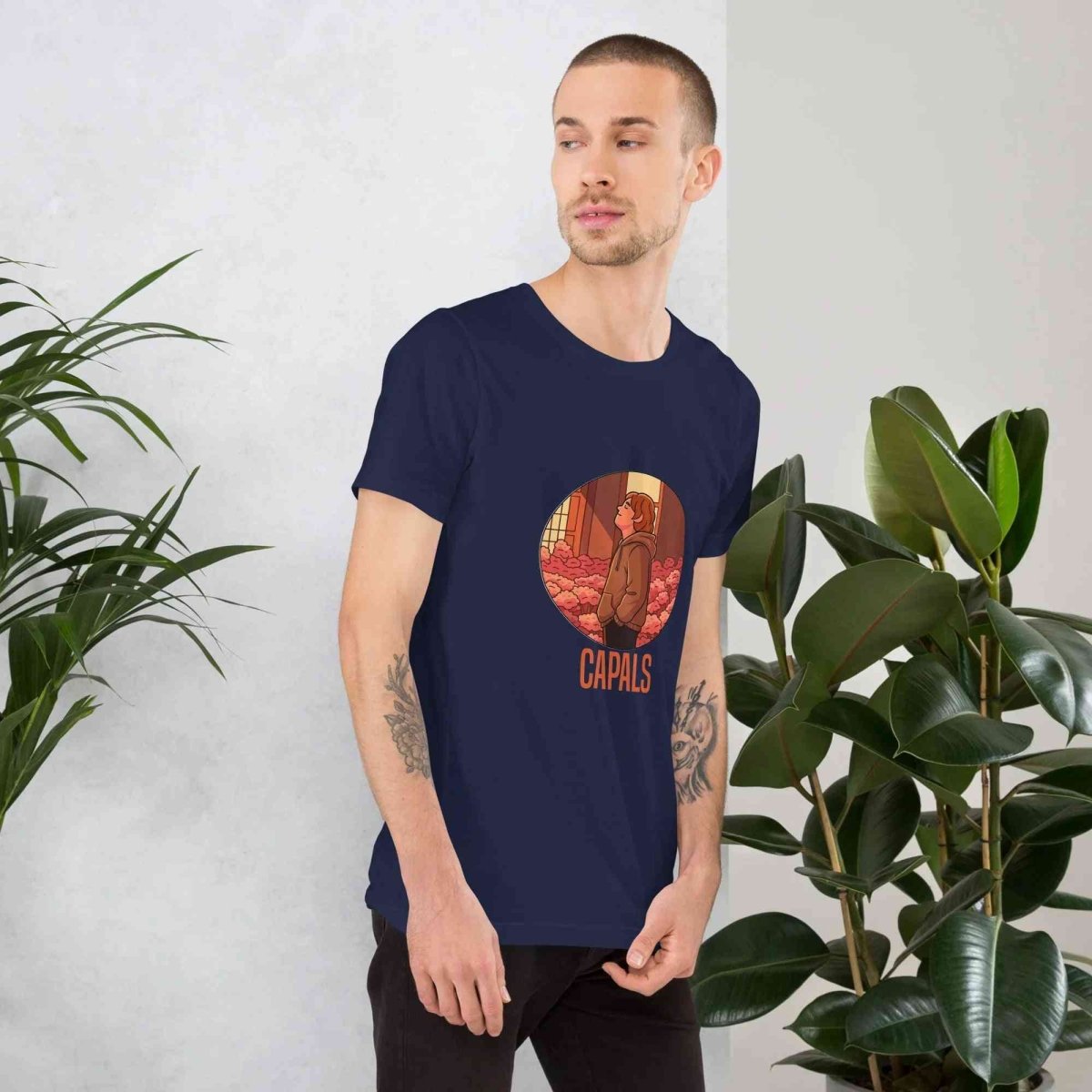 Lewis Capaldi T-Shirt | Unisex Cotton Blend Graphic Tee - Capals Alcyone213k