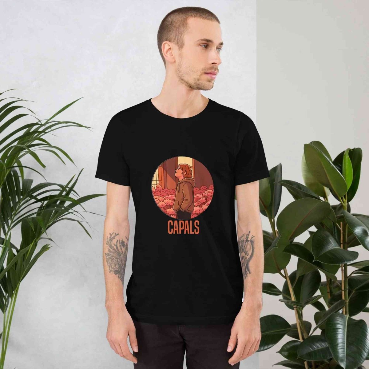 Lewis Capaldi T-Shirt | Unisex Cotton Blend Graphic Tee - Capals Alcyone213k