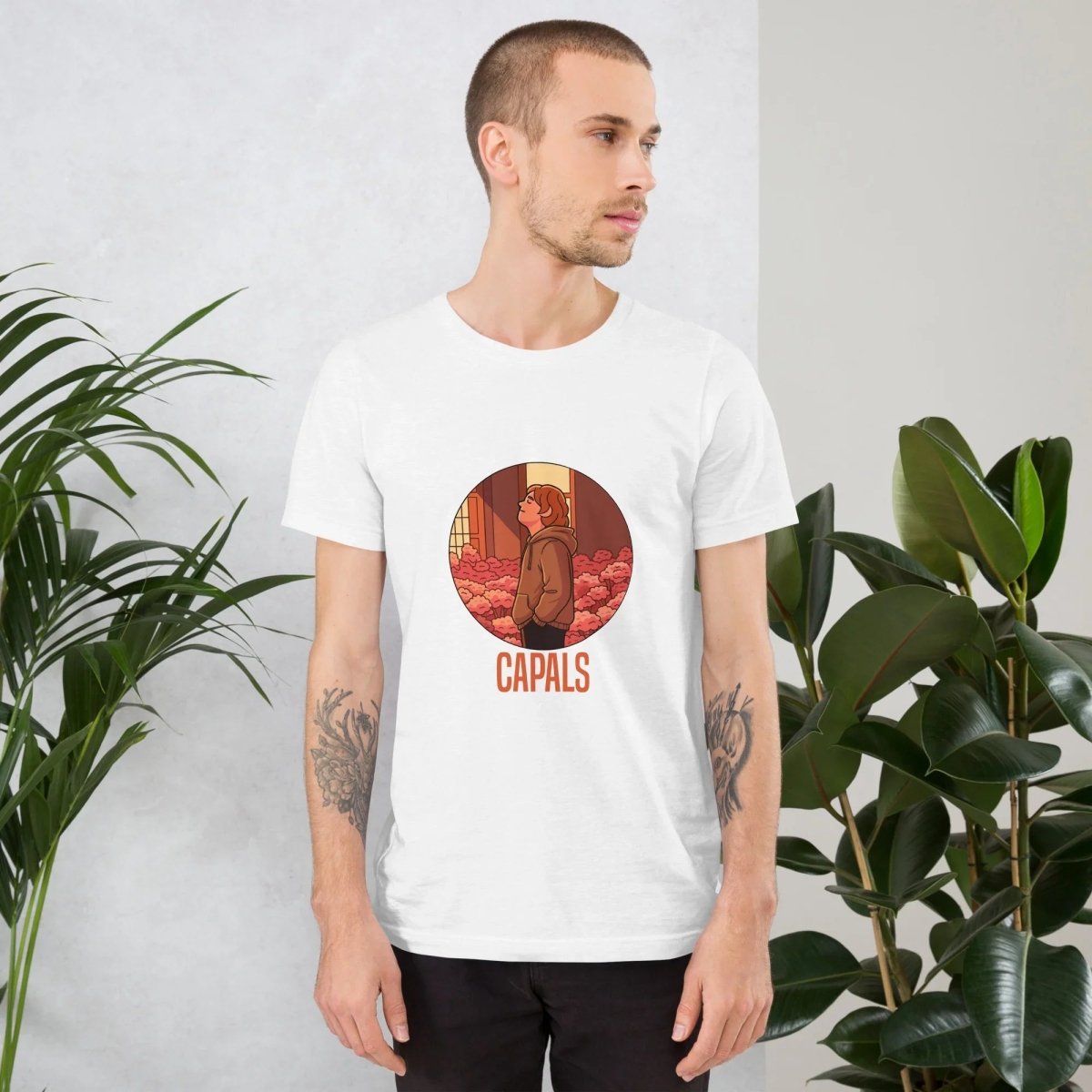 Lewis Capaldi T-Shirt | Unisex Cotton Blend Graphic Tee - Capals Alcyone213k