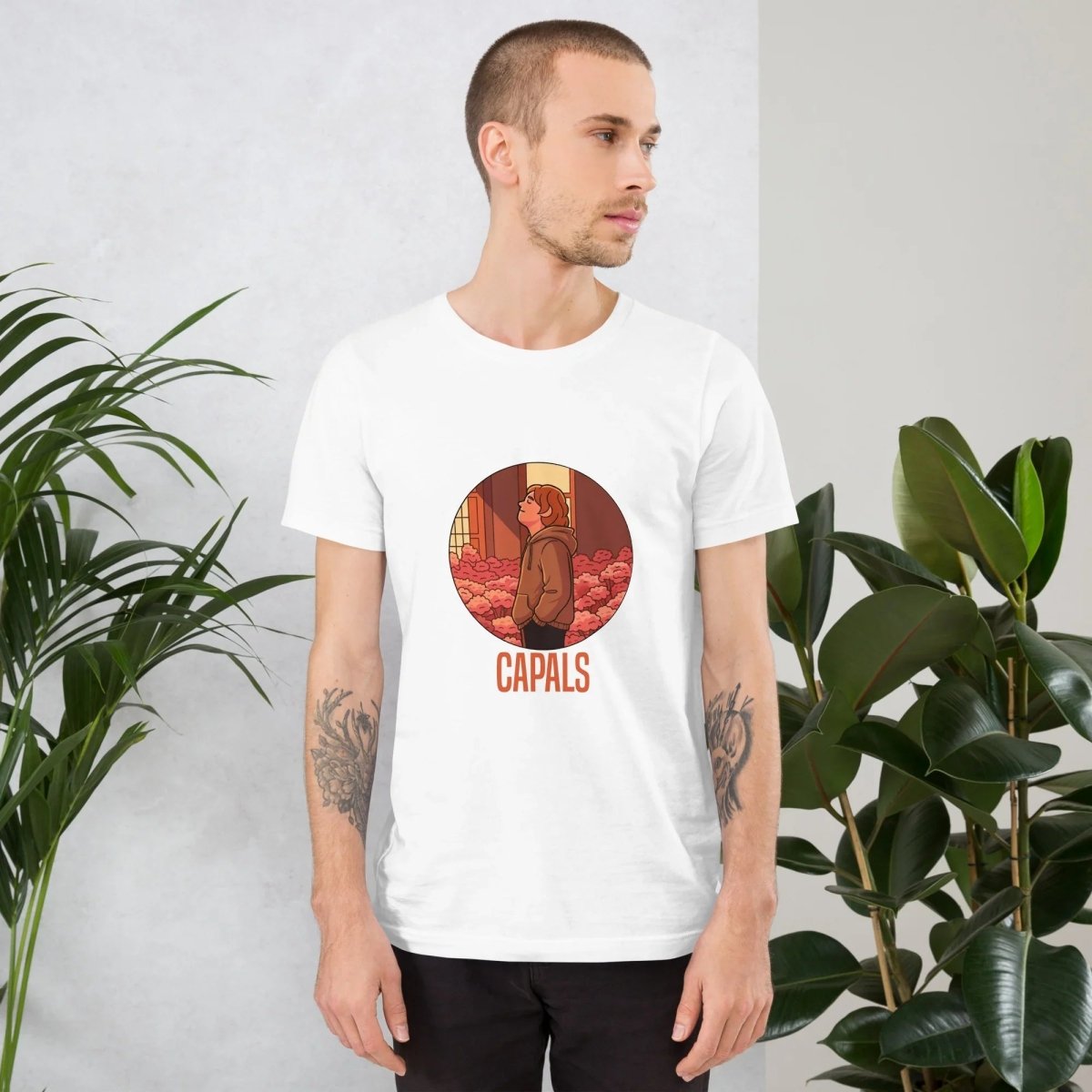 Lewis Capaldi T-Shirt | Unisex Cotton Blend Graphic Tee - Capals Alcyone213k