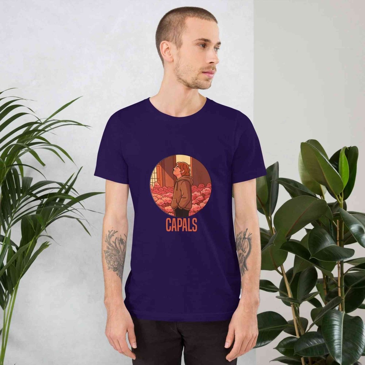Lewis Capaldi T-Shirt | Unisex Cotton Blend Graphic Tee - Capals Alcyone213k