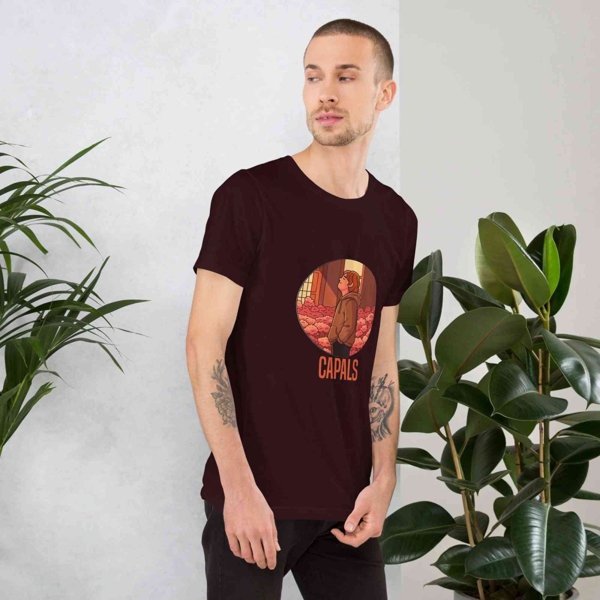 Lewis Capaldi T-Shirt | Unisex Cotton Blend Graphic Tee - Capals Alcyone213k