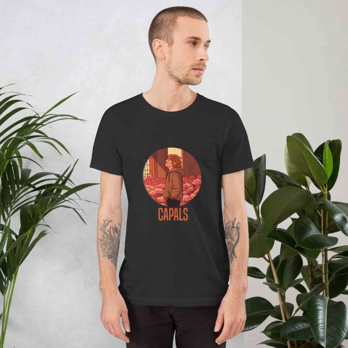 Lewis Capaldi T-Shirt | Unisex Cotton Blend Graphic Tee - Capals Alcyone213k