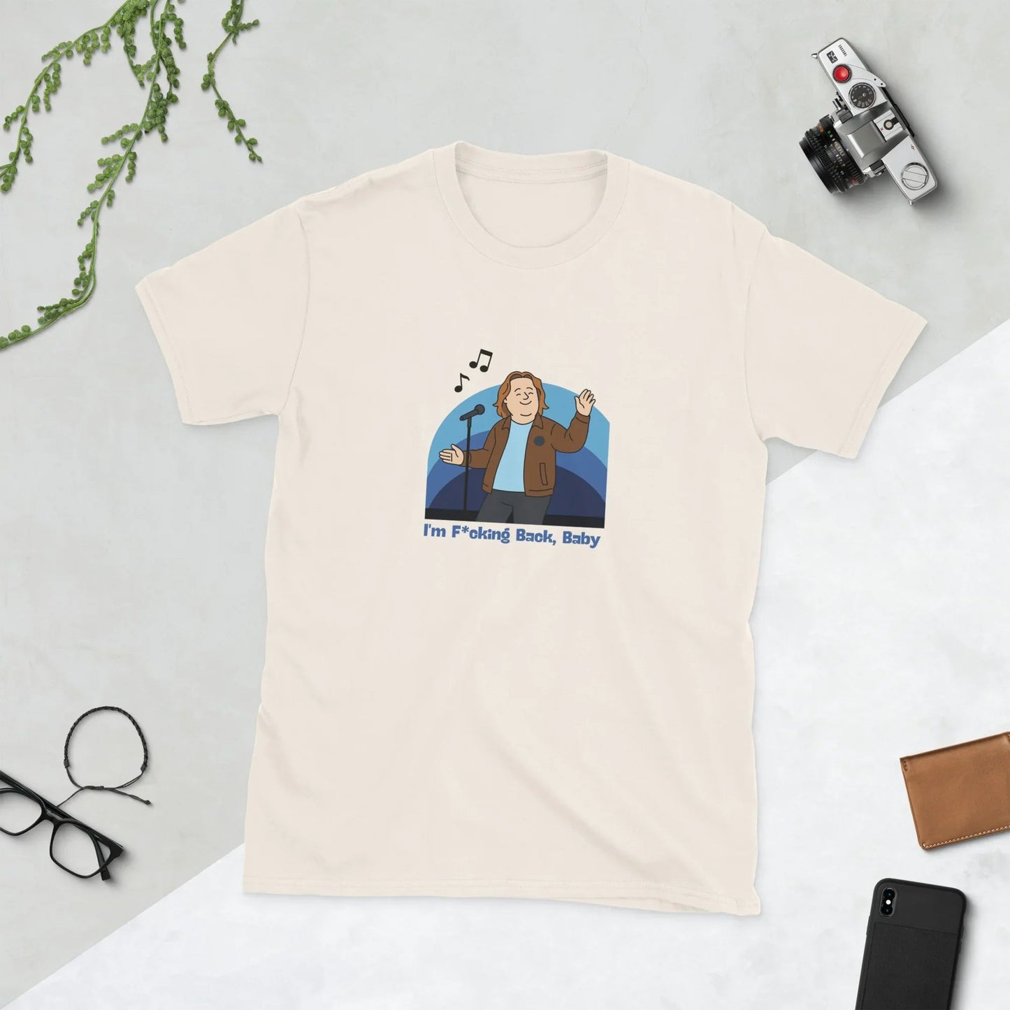 Lewis Capaldi "I'm Back" Cotton T-Shirt | Music Fan Apparel T-shirt Alcyone213k