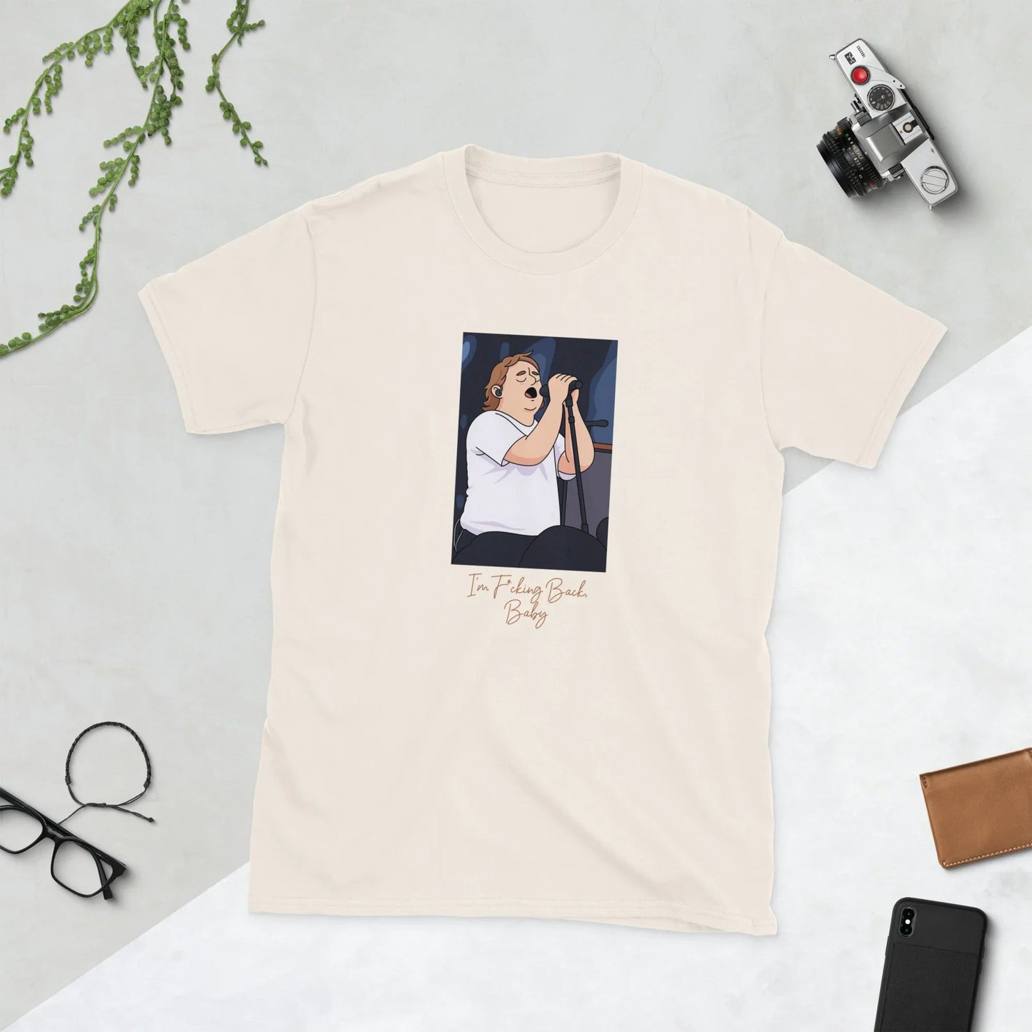 Lewis Capaldi "I'm Back" Cotton T-Shirt for Music Lovers T-shirt Alcyone213k