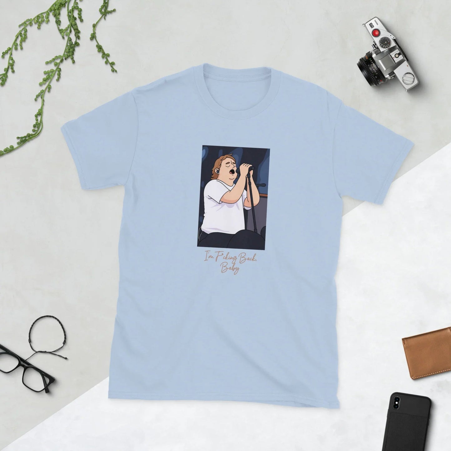 Lewis Capaldi "I'm Back" Cotton T-Shirt for Music Lovers T-shirt Alcyone213k