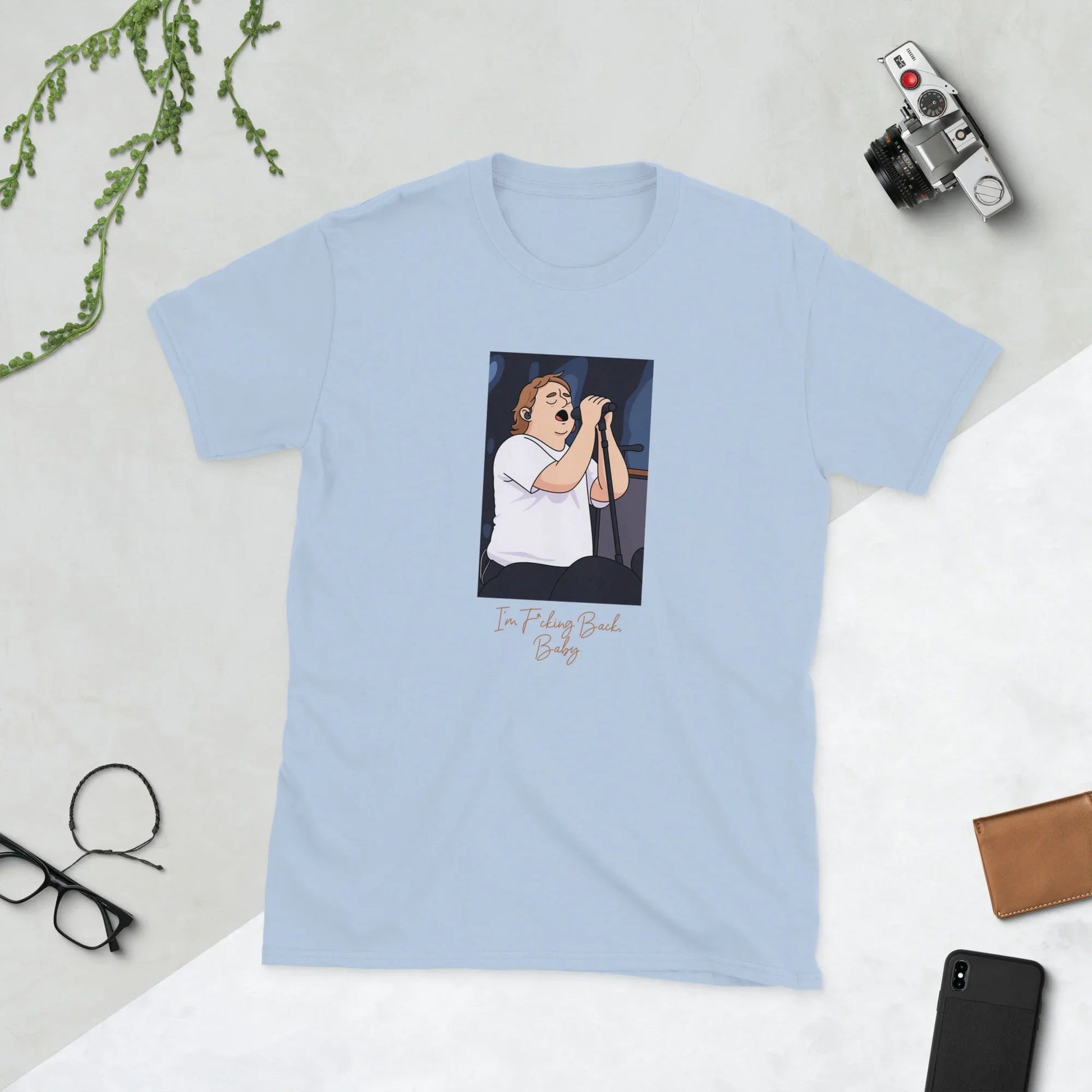 Lewis Capaldi "I'm Back" Cotton T-Shirt for Music Lovers T-shirt Alcyone213k