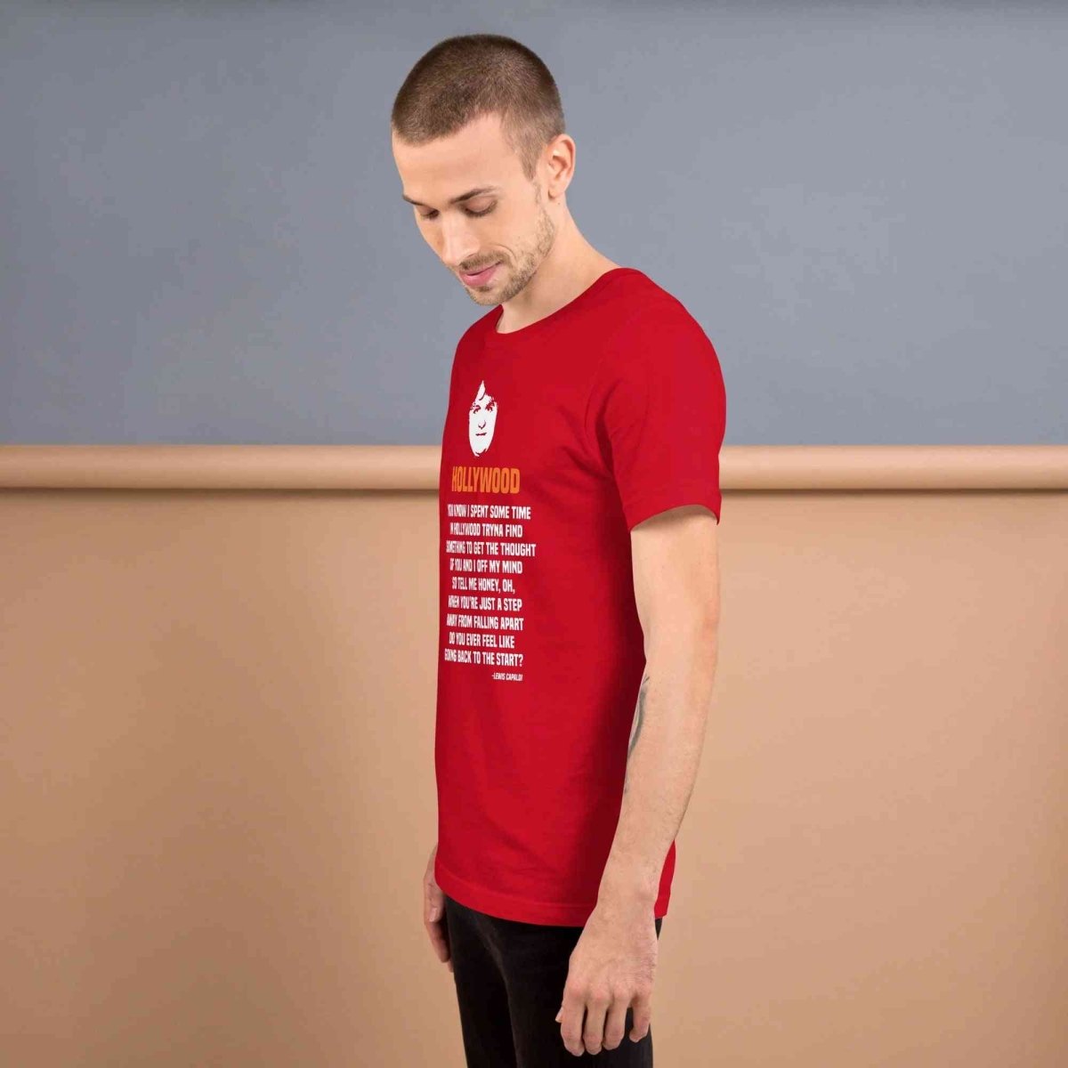 Lewis Capaldi Lyrics T-Shirt | Unisex Hollywood Style Fan Merch Alcyone213k