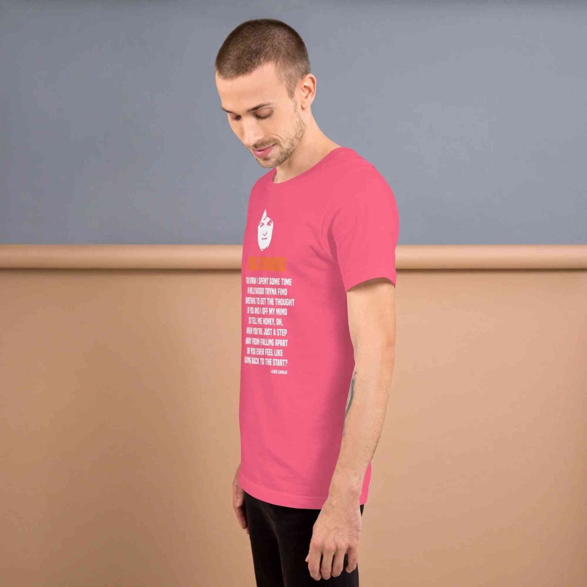 Lewis Capaldi Lyrics T-Shirt | Unisex Hollywood Style Fan Merch Alcyone213k