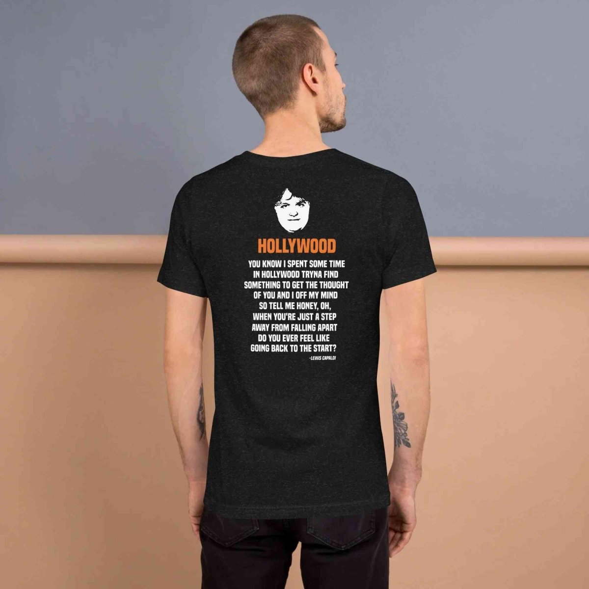 Lewis Capaldi Lyrics T-Shirt | Unisex Hollywood Style Fan Merch Alcyone213k