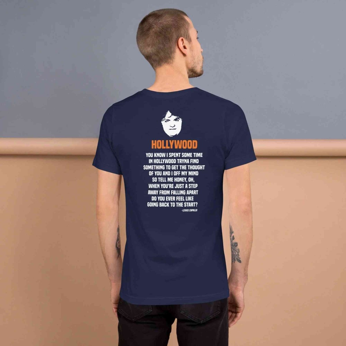 Lewis Capaldi Lyrics T-Shirt | Unisex Hollywood Style Fan Merch Alcyone213k