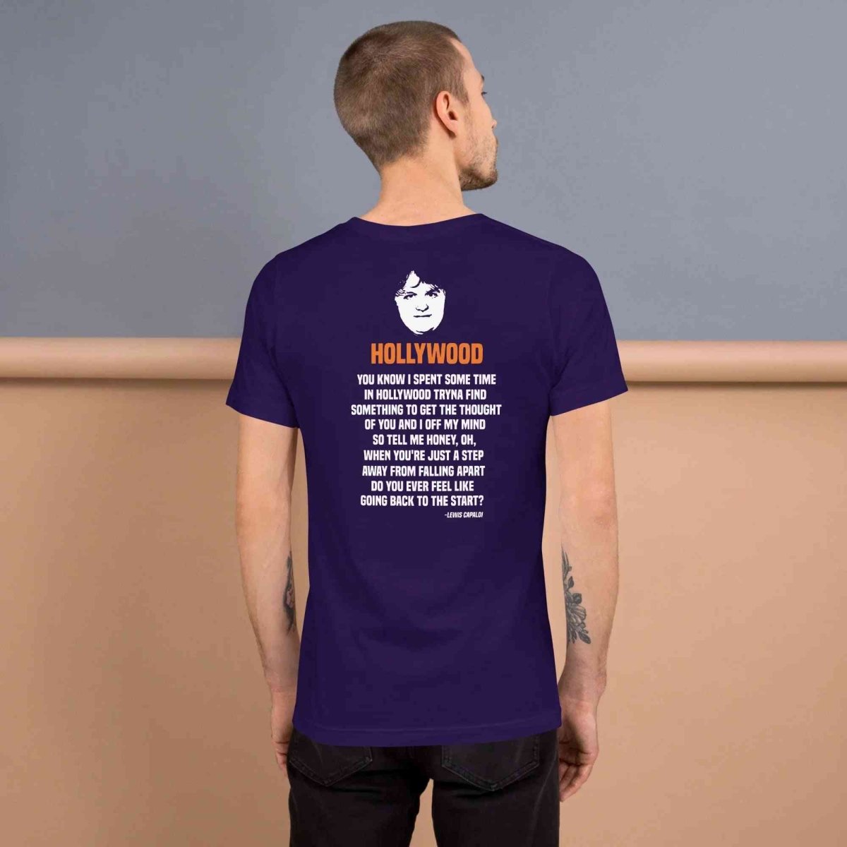 Lewis Capaldi Lyrics T-Shirt | Unisex Hollywood Style Fan Merch Alcyone213k