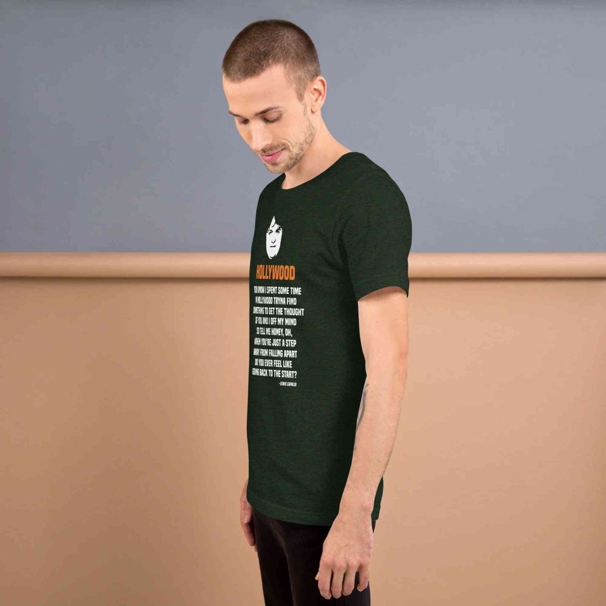 Lewis Capaldi Lyrics T-Shirt | Unisex Hollywood Style Fan Merch Alcyone213k