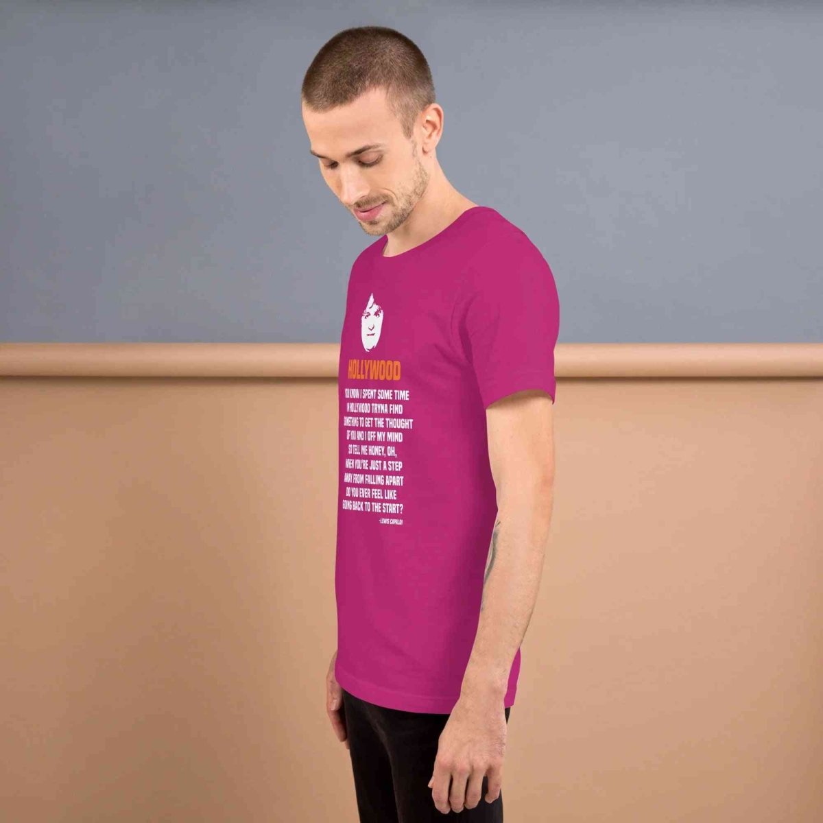 Lewis Capaldi Lyrics T-Shirt | Unisex Hollywood Style Fan Merch Alcyone213k