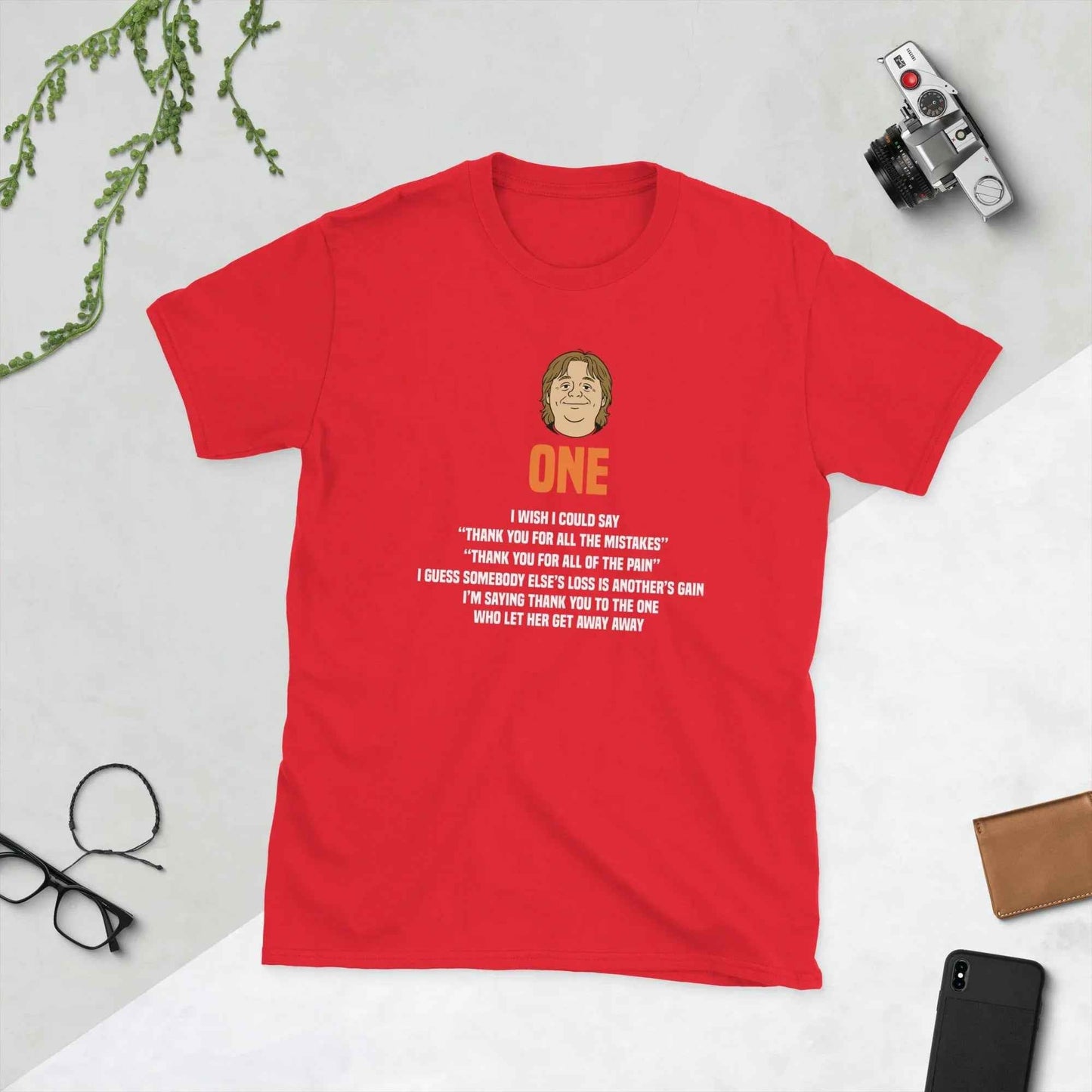 Lewis Capaldi "One" Lyrics Unisex T-Shirt | Music Fan Apparel T-shirt Alcyone213k