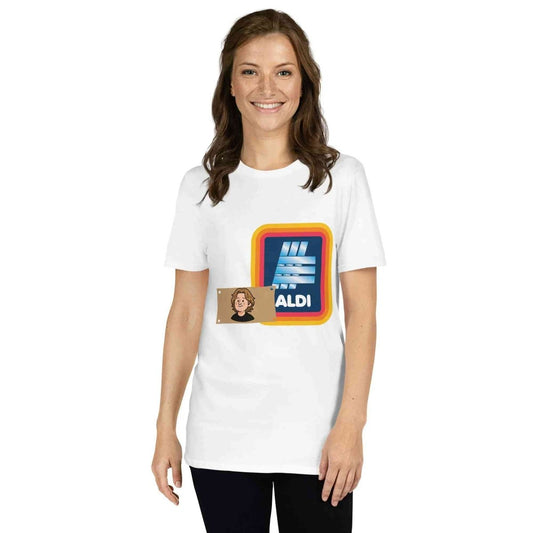 Lewis Capaldi T-Shirt | Unisex Cotton Tee with Capaldi On A Aldi Design T-shirt Alcyone213k