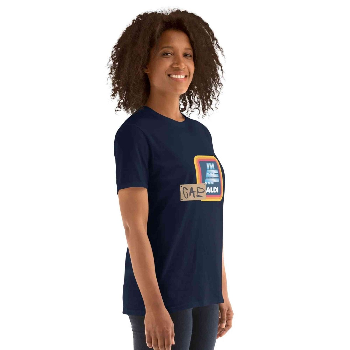 Lewis Capaldi T-Shirt | Unisex Cotton Short-Sleeve "Capaldi On A Aldi" Tee T-shirt Alcyone213k