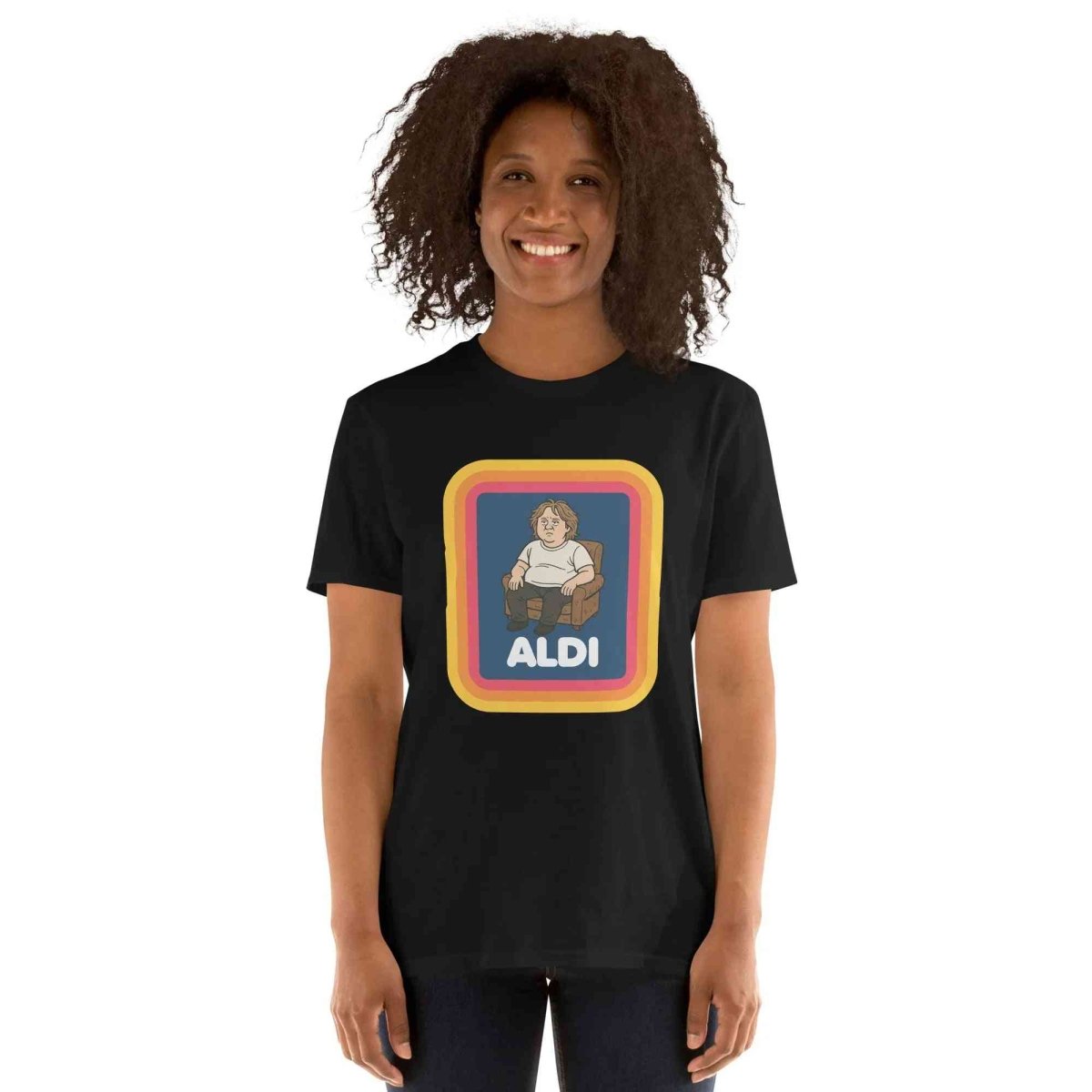 Lewis Capaldi T-Shirt - Unisex Cotton Graphic Tee with Aldi Design T-shirt Alcyone213k