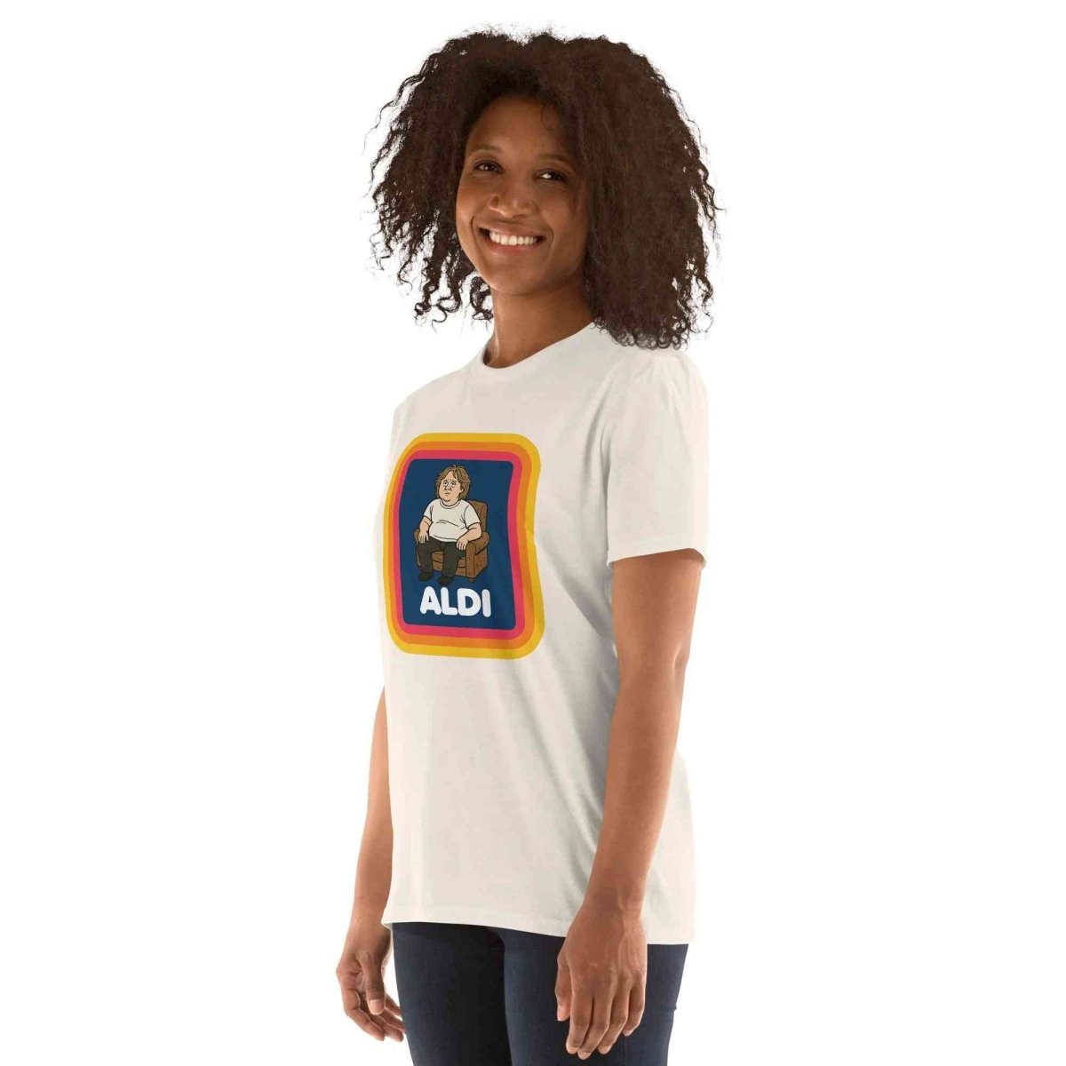 Lewis Capaldi T-Shirt - Unisex Cotton Graphic Tee with Aldi Design T-shirt Alcyone213k