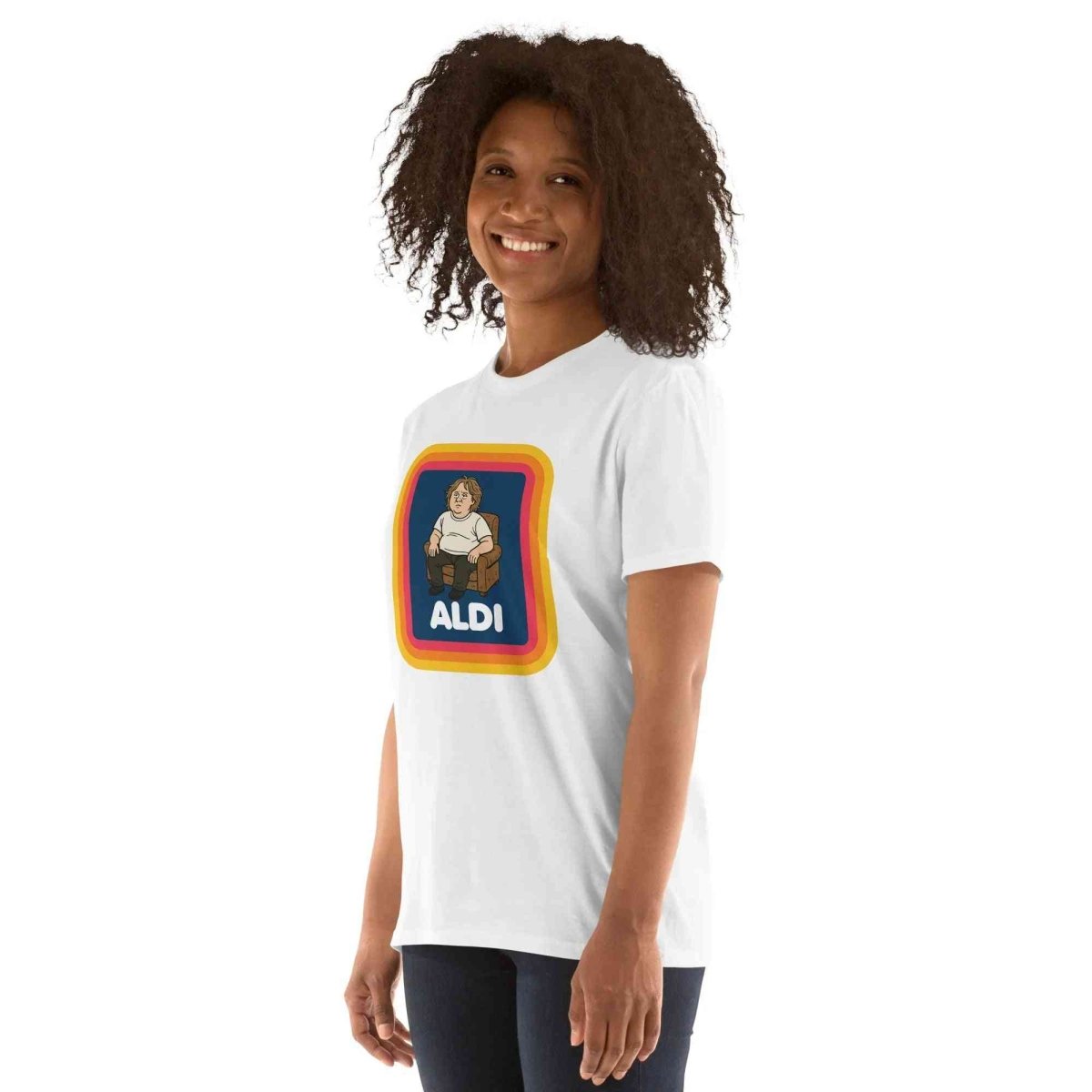 Lewis Capaldi T-Shirt - Unisex Cotton Graphic Tee with Aldi Design T-shirt Alcyone213k