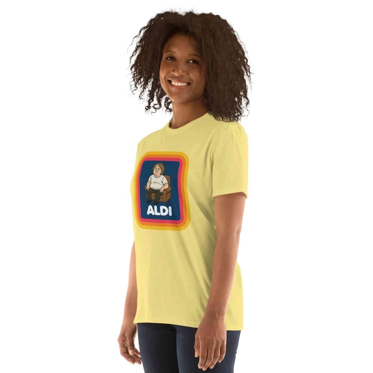 Lewis Capaldi T-Shirt - Unisex Cotton Graphic Tee with Aldi Design T-shirt Alcyone213k