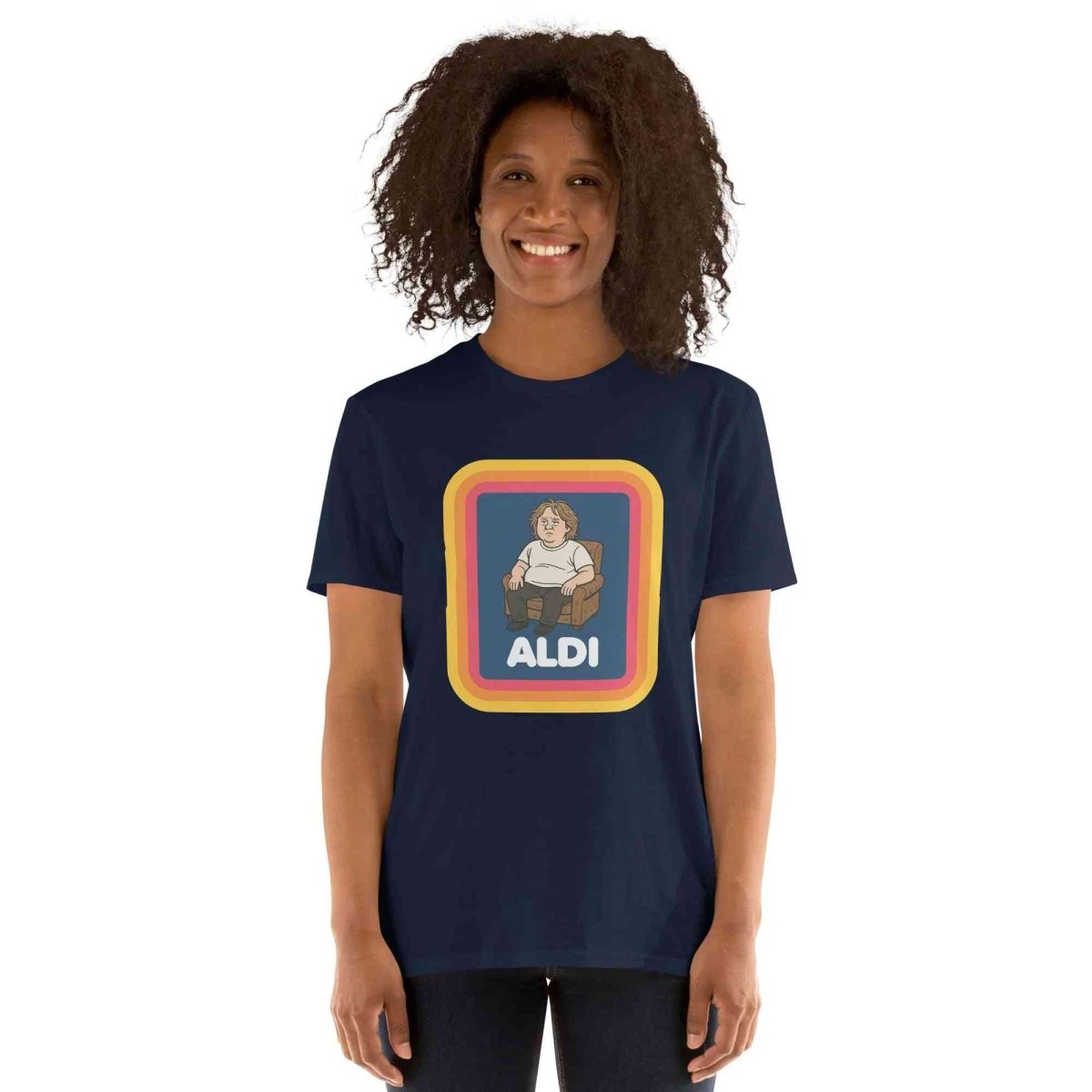 Lewis Capaldi T-Shirt - Unisex Cotton Graphic Tee with Aldi Design T-shirt Alcyone213k