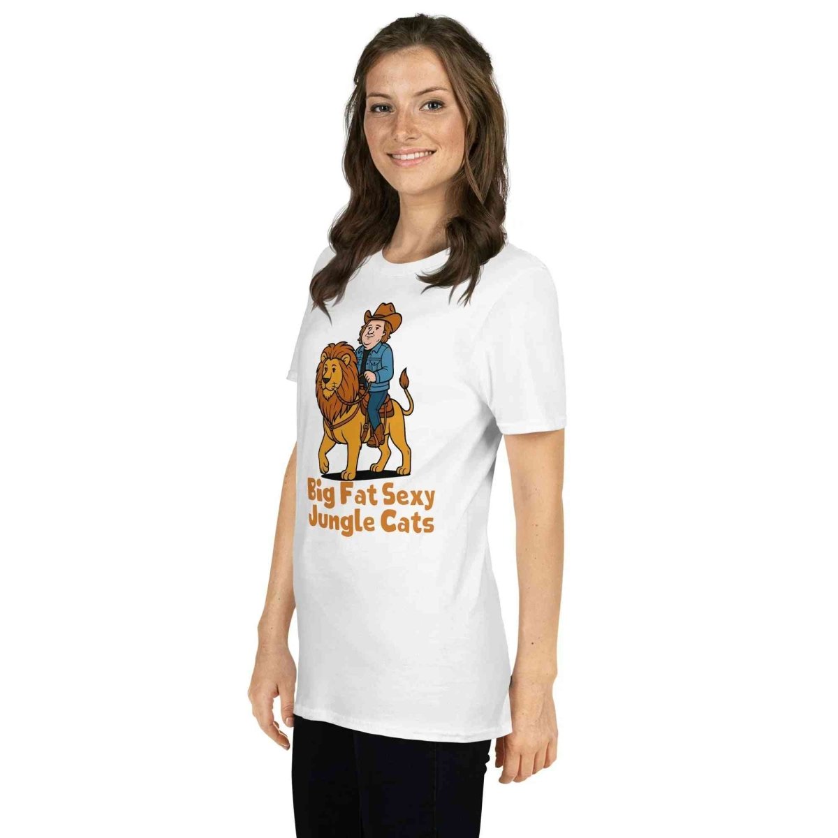 Lewis Capaldi T-Shirt – Unisex Cotton Tee with Big Fat Sexy Jungle Cats Design T-shirt Alcyone213k