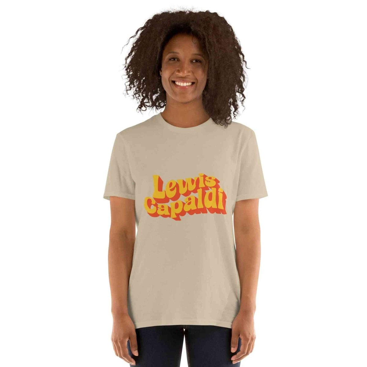 Lewis Capaldi T-Shirt – Short-Sleeve Unisex Cotton Tee T-shirt Alcyone213k