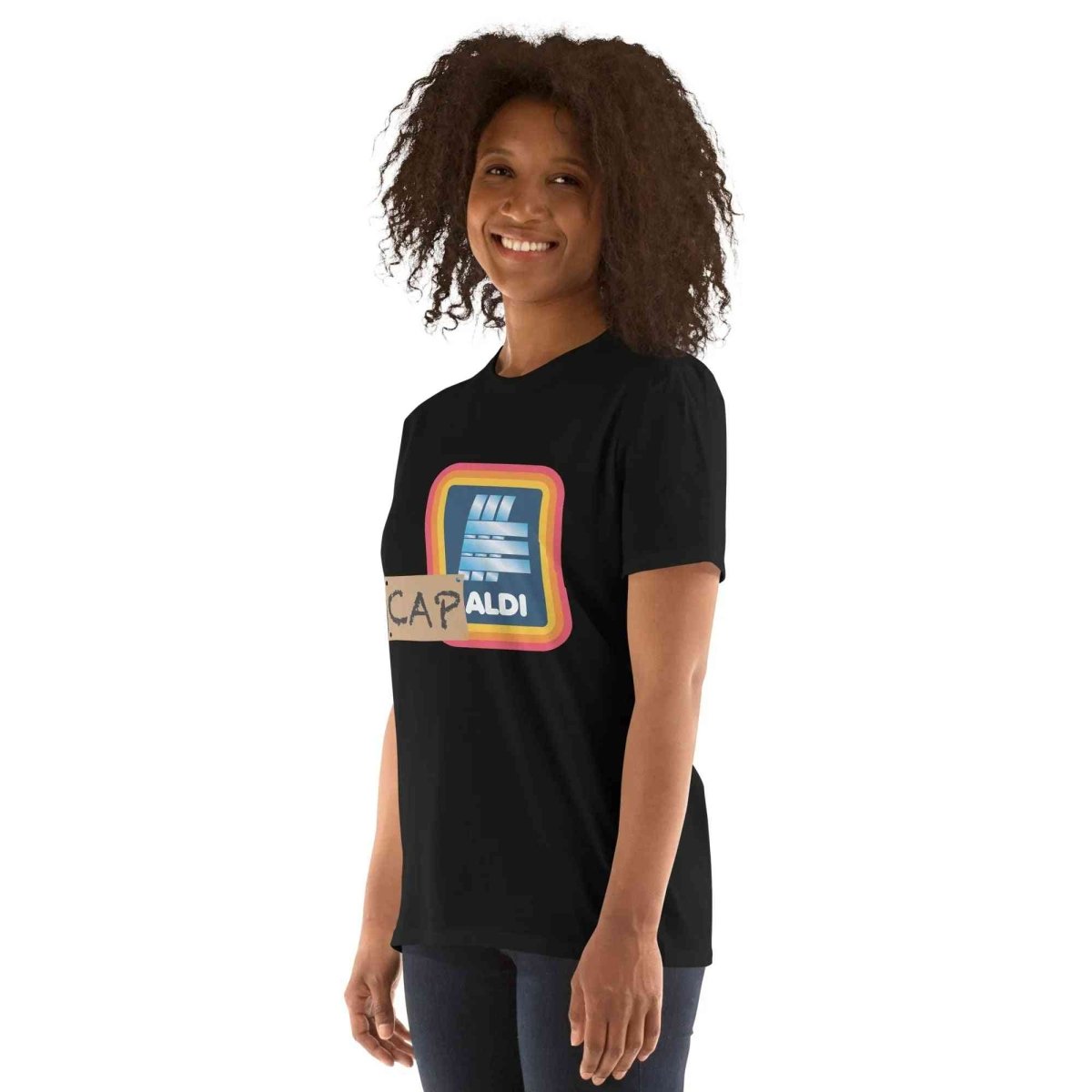 Lewis Capaldi T-Shirt | Unisex Graphic Tee with Capaldi On A Aldi Design T-shirt Alcyone213k