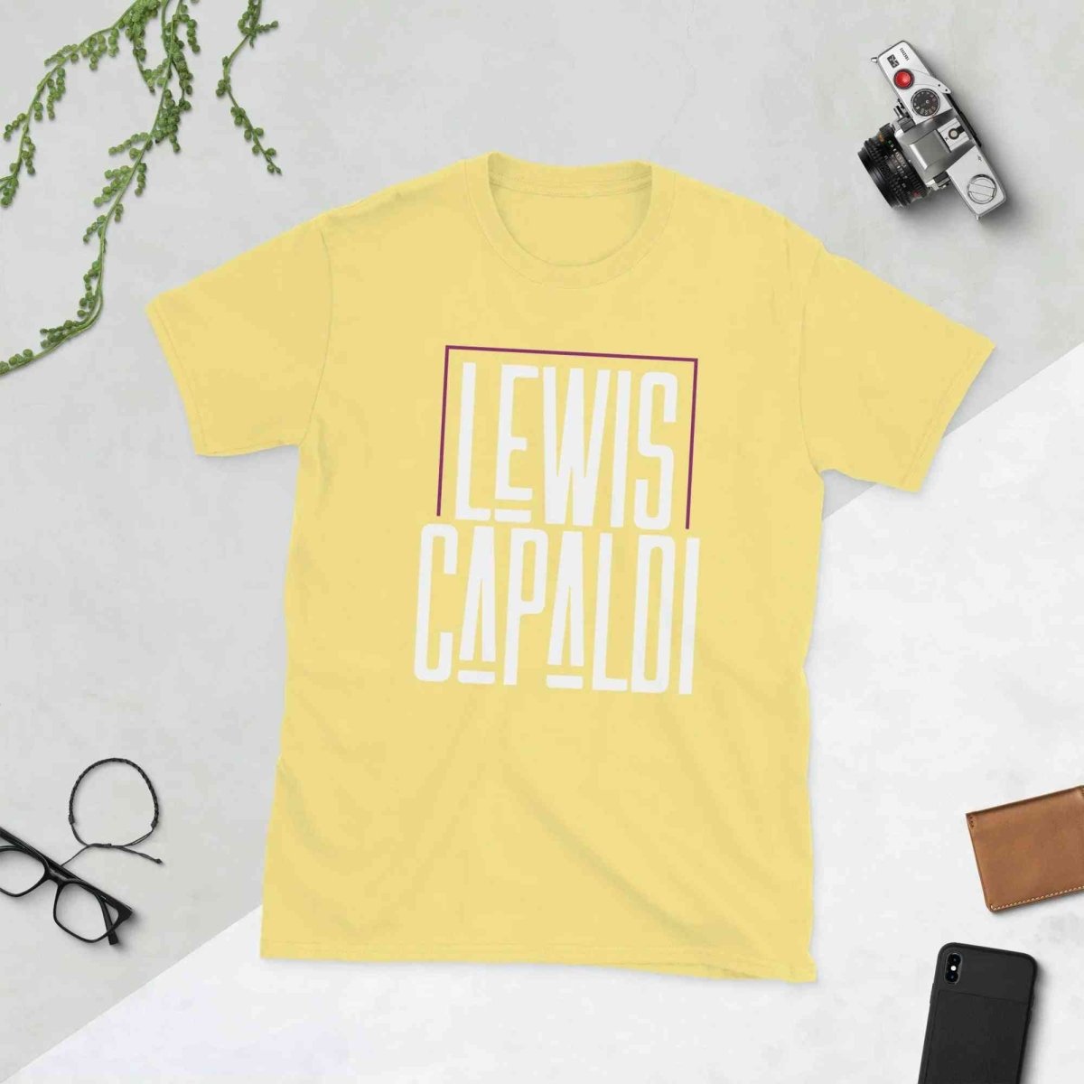 Lewis Capaldi T-Shirt | Trendy Unisex Cotton Tee T-shirt Alcyone213k