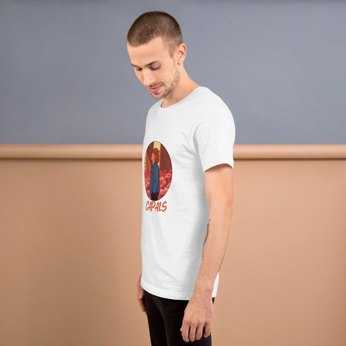 Lewis Capaldi T-Shirt | Alcyone213k Unisex Comfort Fit Black Tee - Capals Alcyone213k