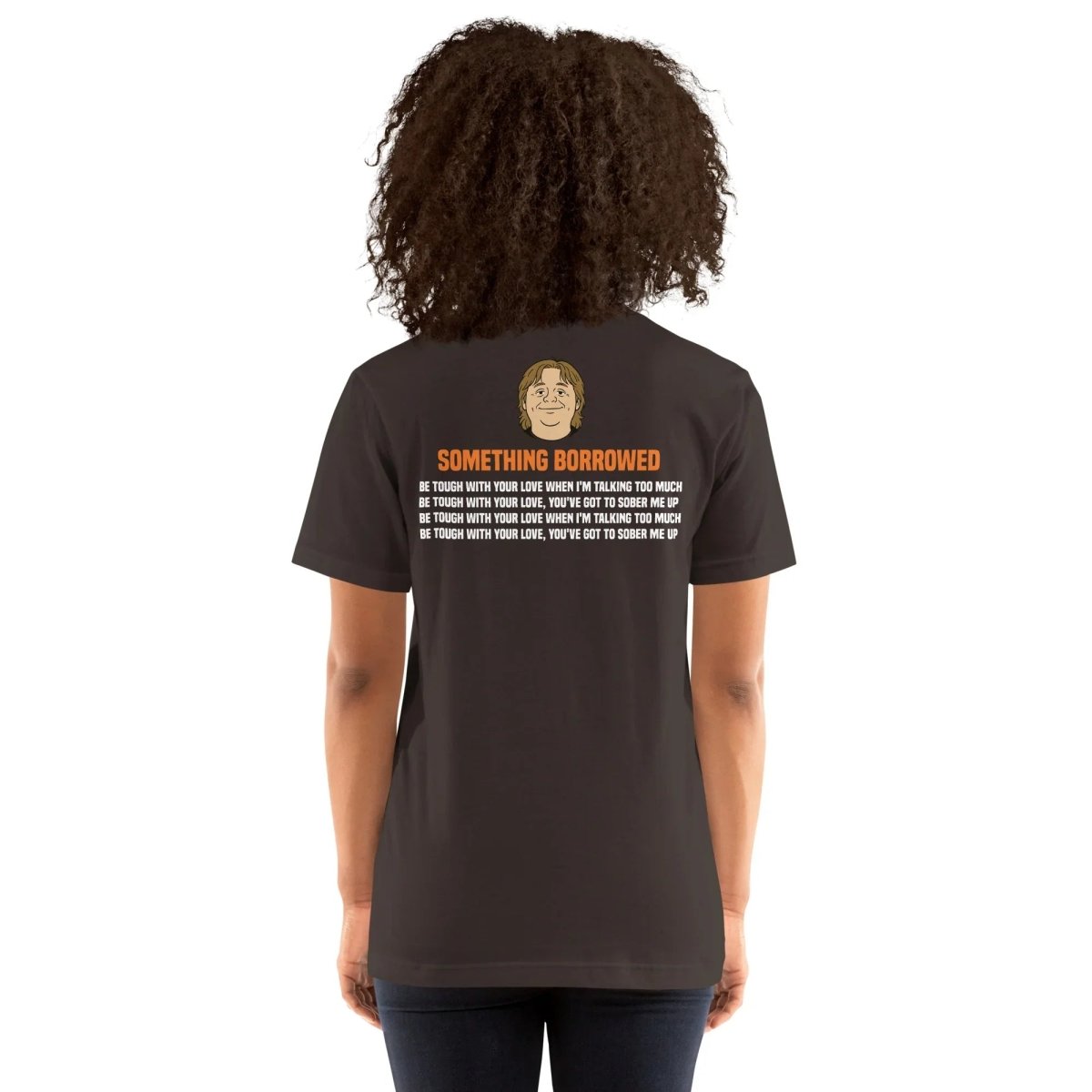 Lewis Capaldi T-Shirt | Unisex Cotton Tee with "Something Borrowed" Lyrics Alcyone213k