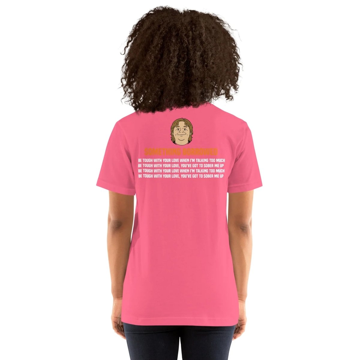 Lewis Capaldi T-Shirt | Unisex Cotton Tee with "Something Borrowed" Lyrics Alcyone213k