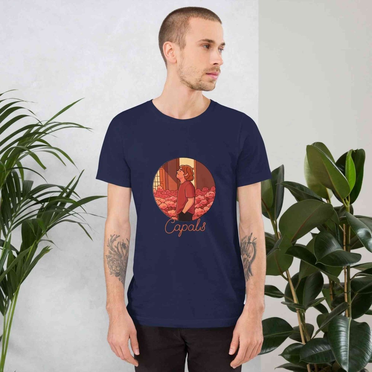 Lewis Capaldi T-Shirt Unisex | Alcyone213k Cotton Capals Design Tee Alcyone213k